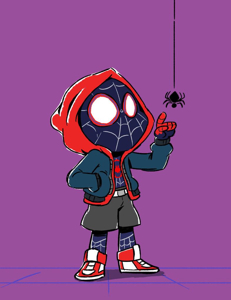 Miles Morales Cartoon Art Wallpapers