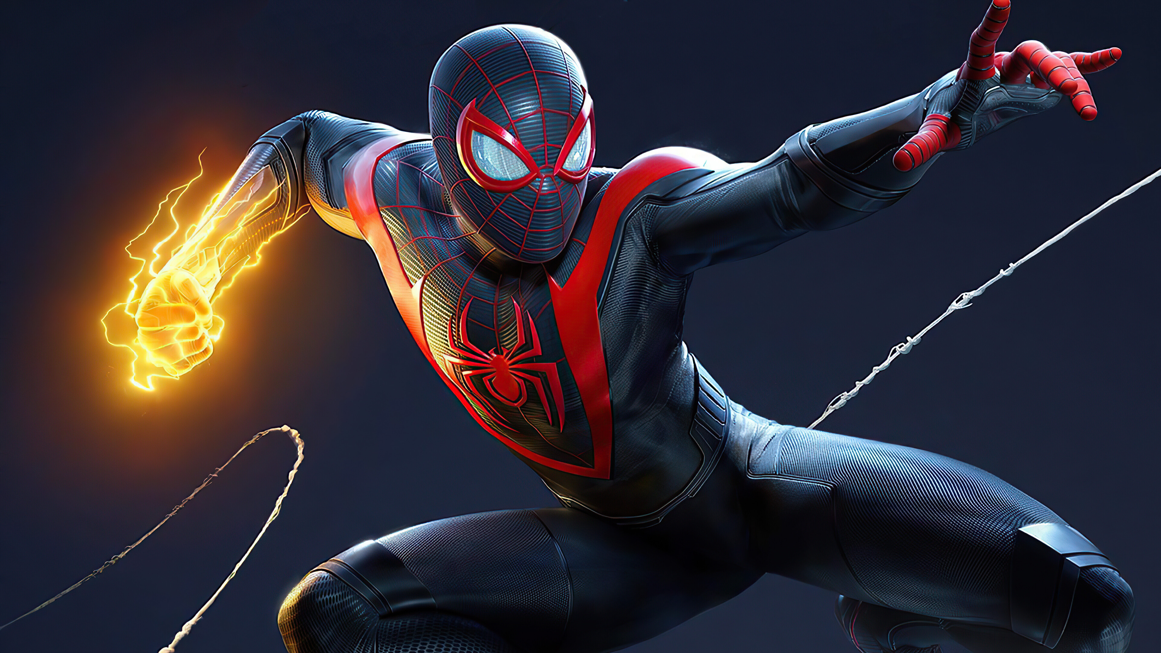 Miles Morales Cartoon Art Wallpapers