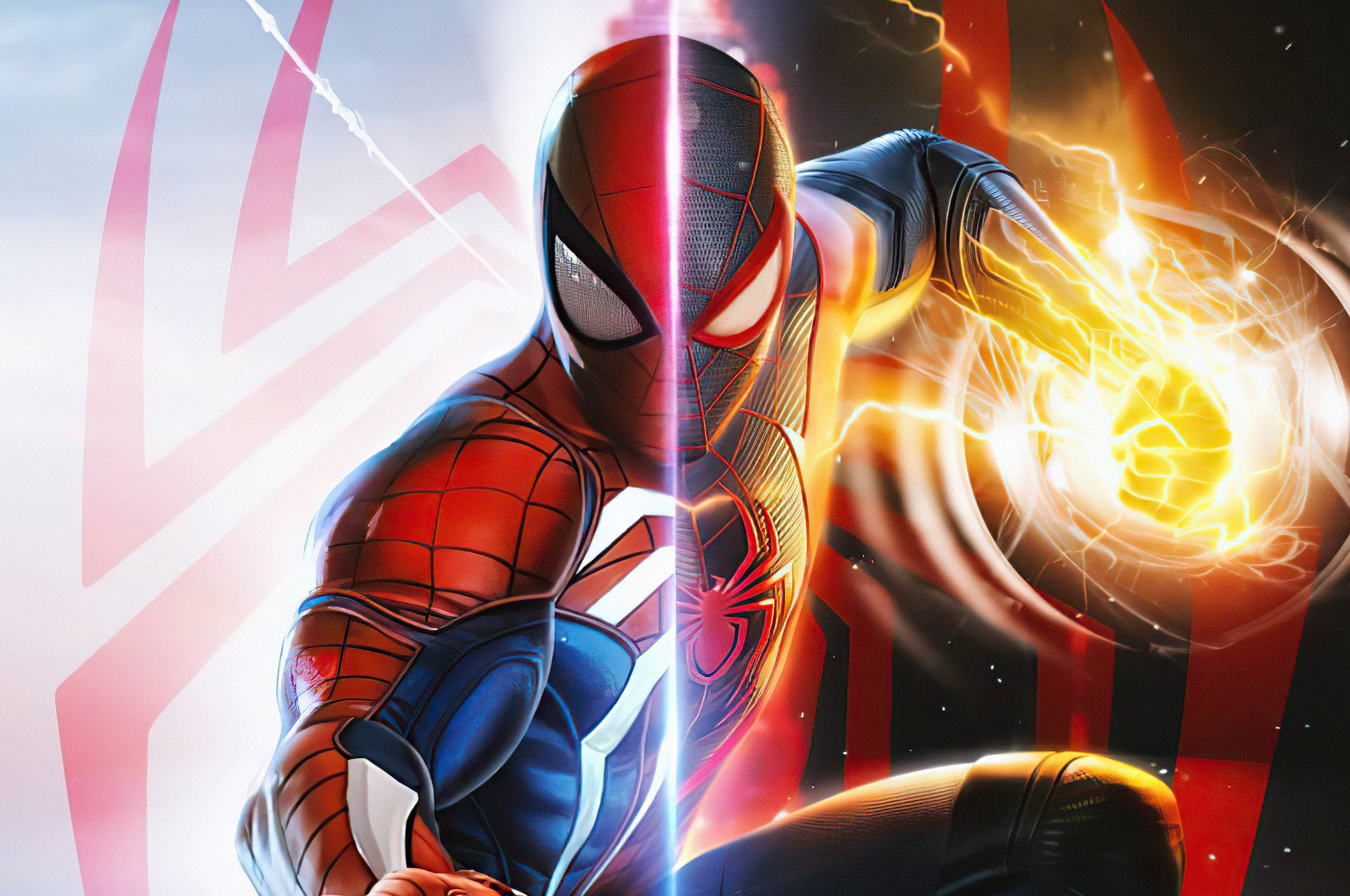 Miles Morales Cartoon Art Wallpapers