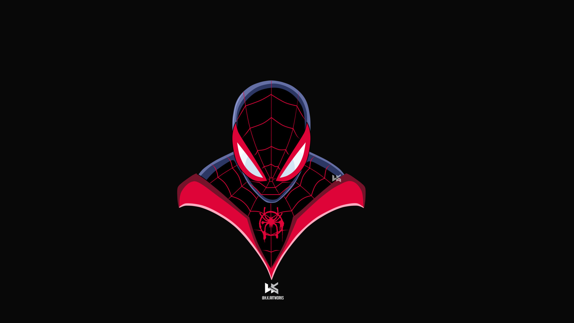 Miles Morales Cartoon Art Wallpapers