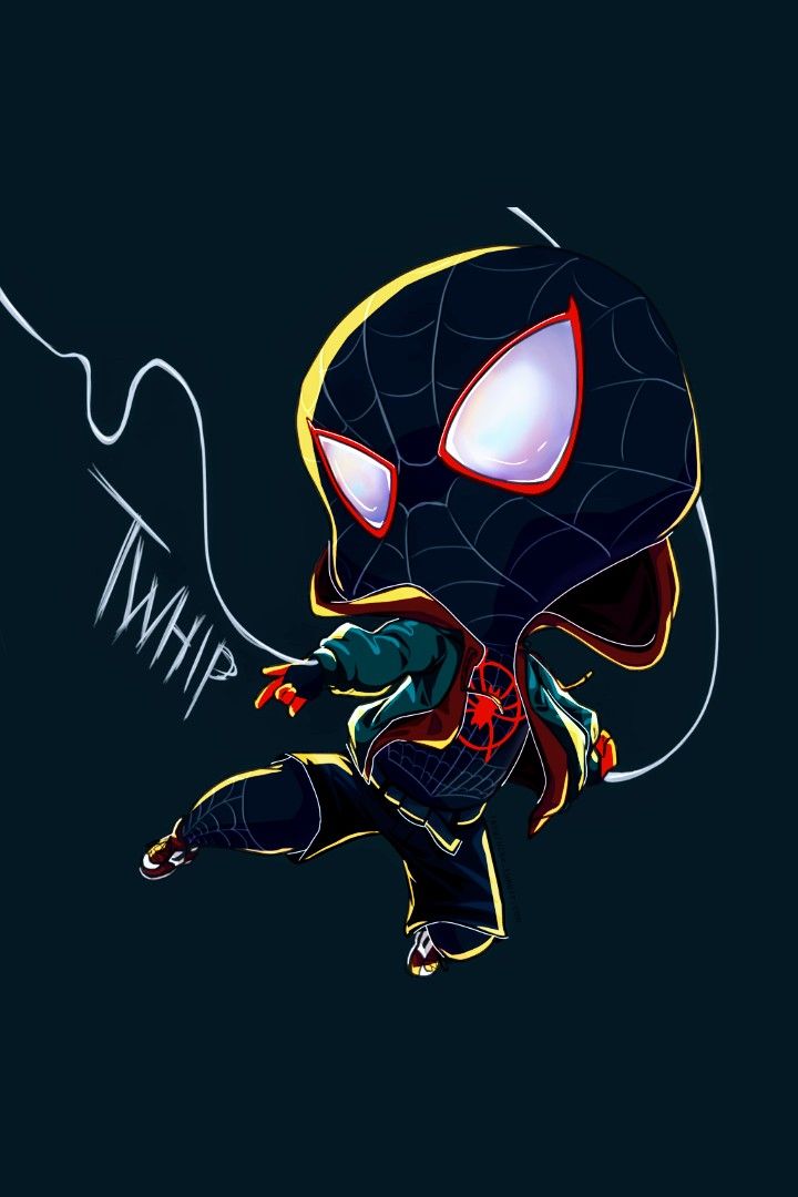 Miles Morales Cartoon Art Wallpapers