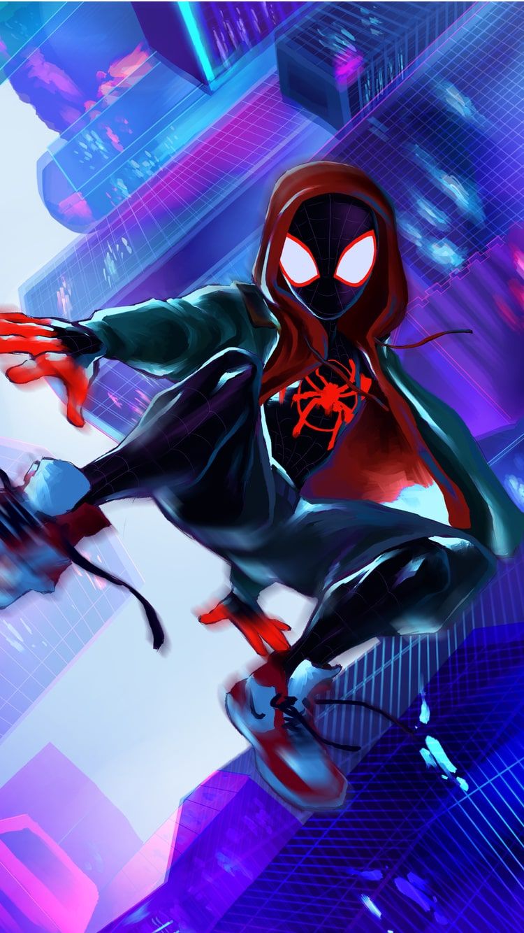 Miles Morales Cartoon Art Wallpapers