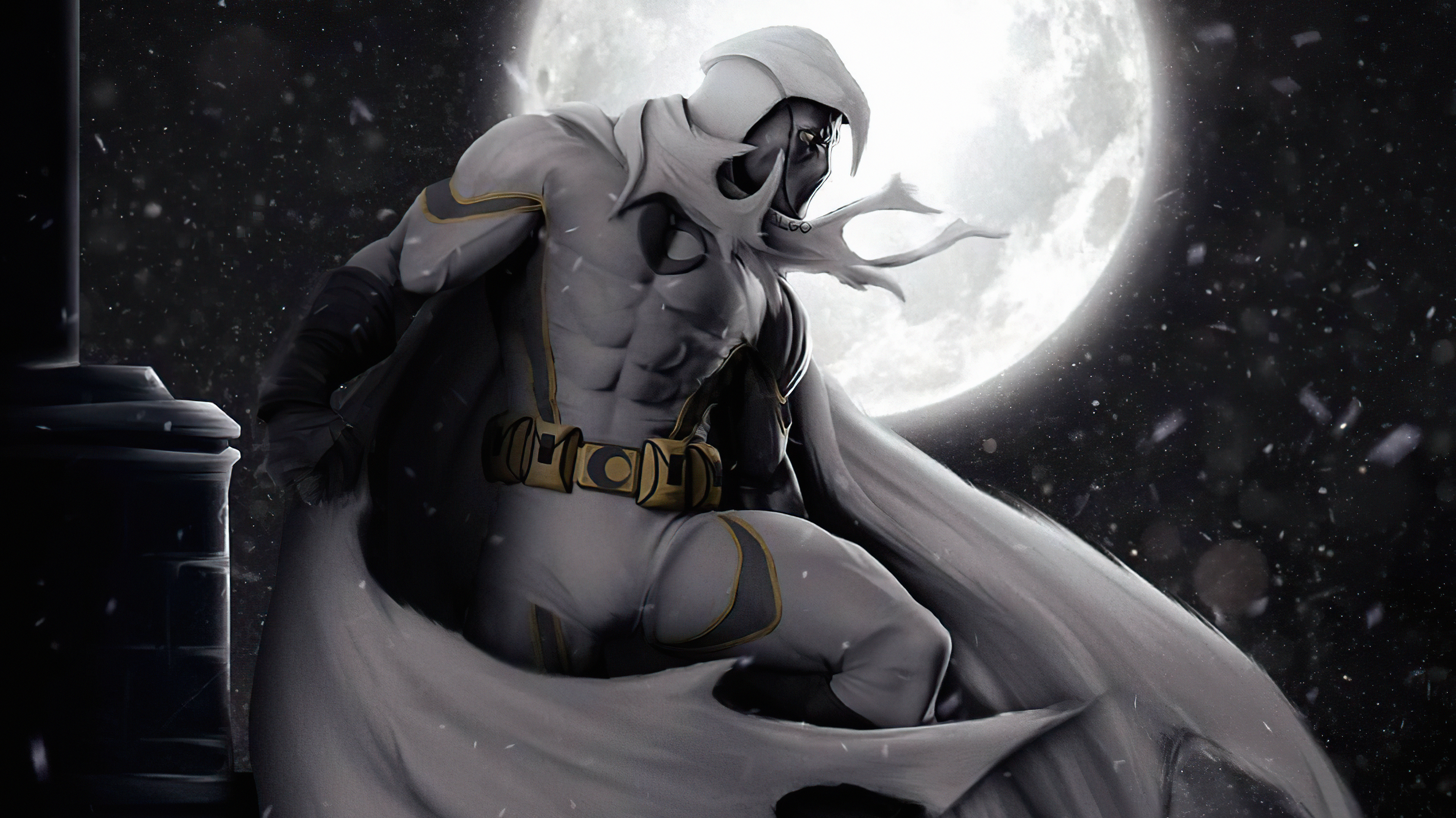 Moon Knight 4K Comic Art Wallpapers