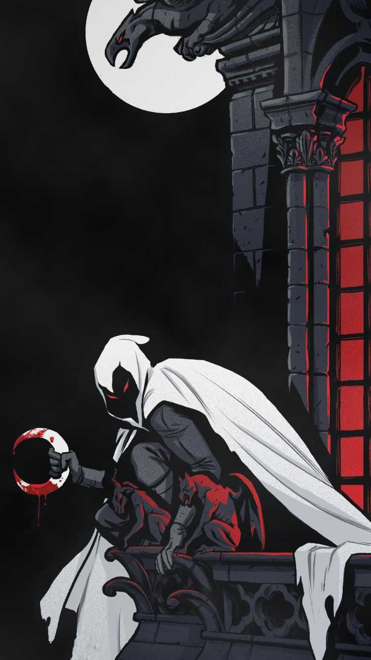 Moon Knight 4K Comic Art Wallpapers