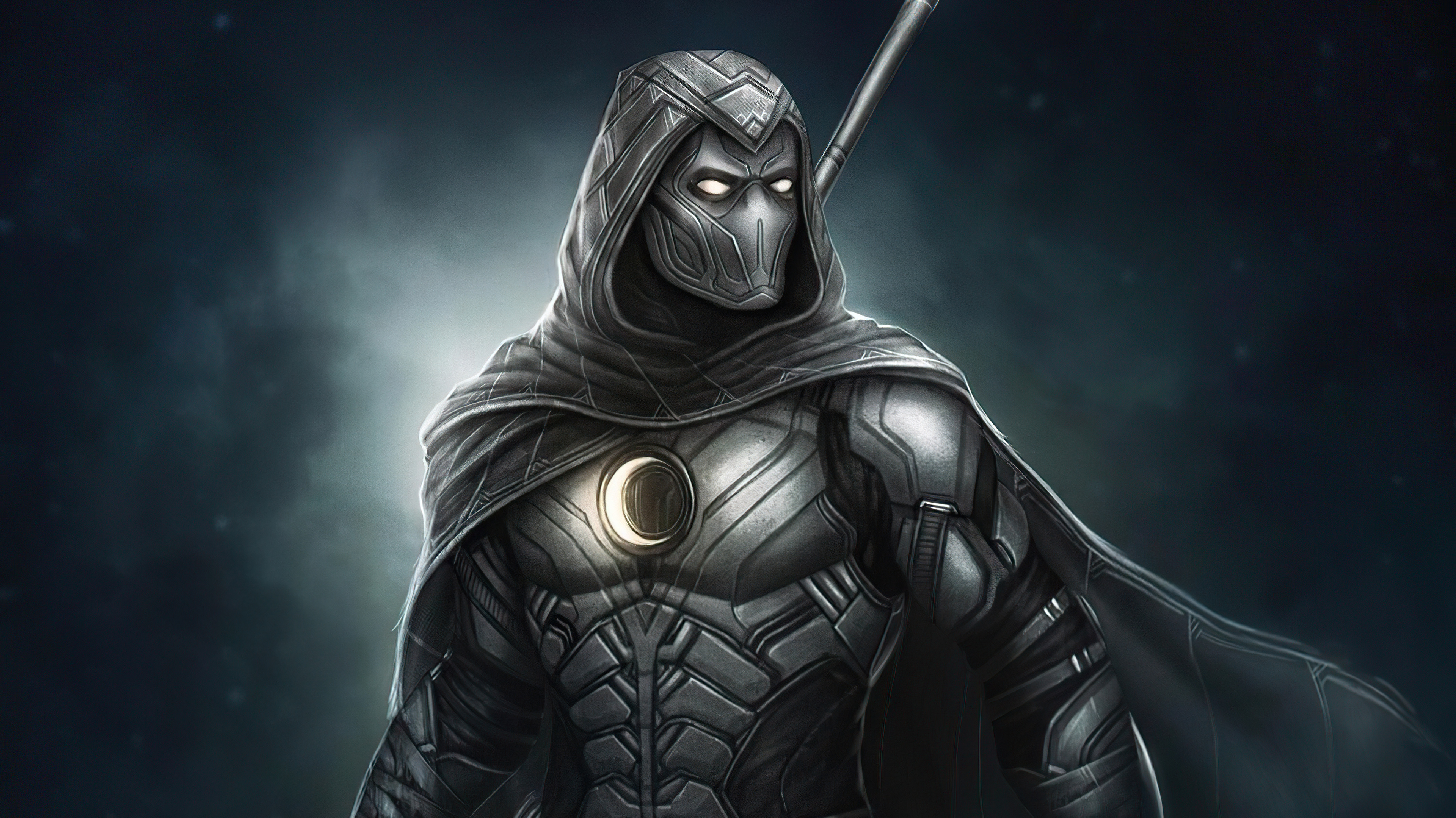 Moon Knight Superhero Digital Art Wallpapers