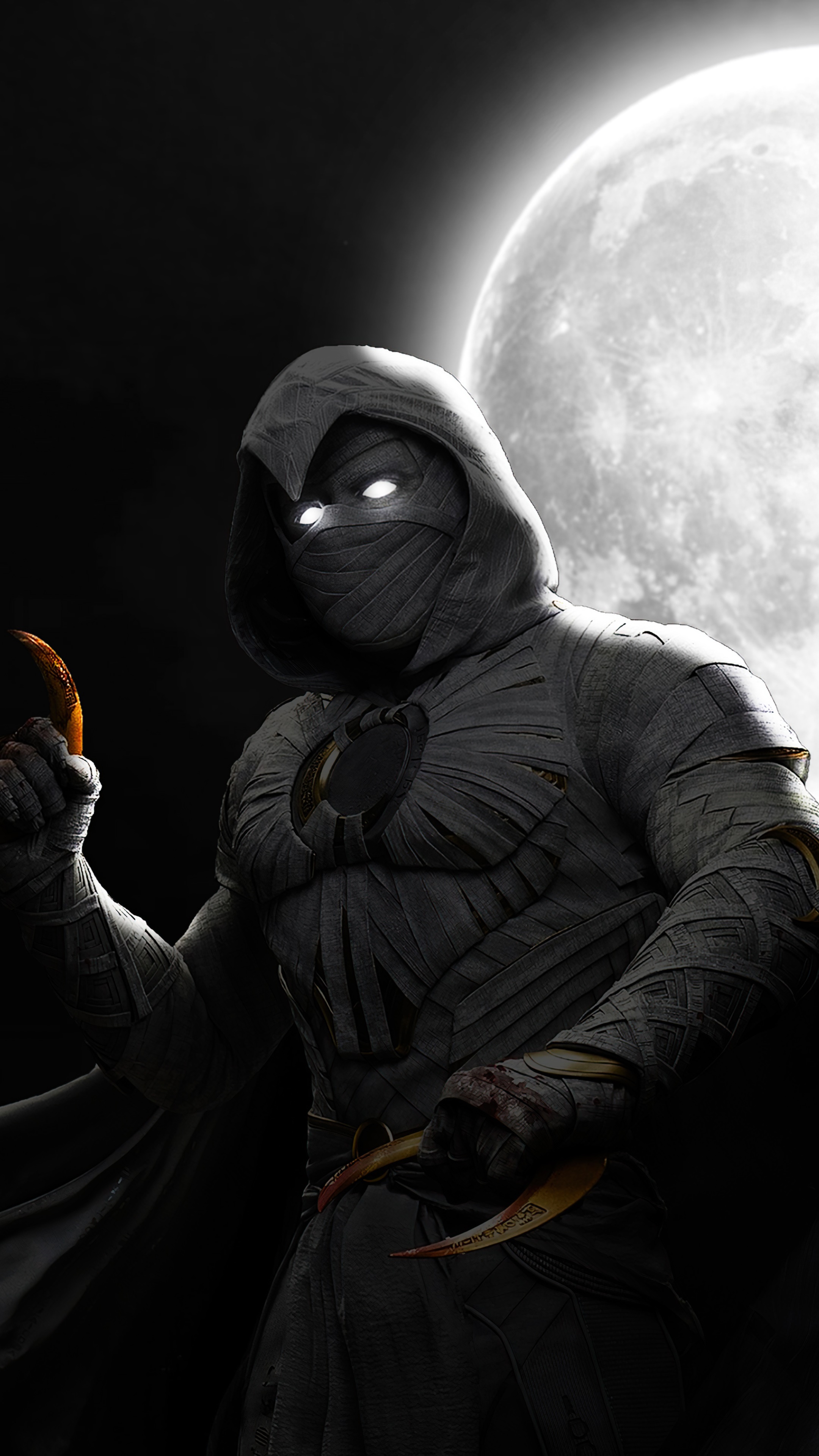 Moon Knight Superhero Digital Art Wallpapers