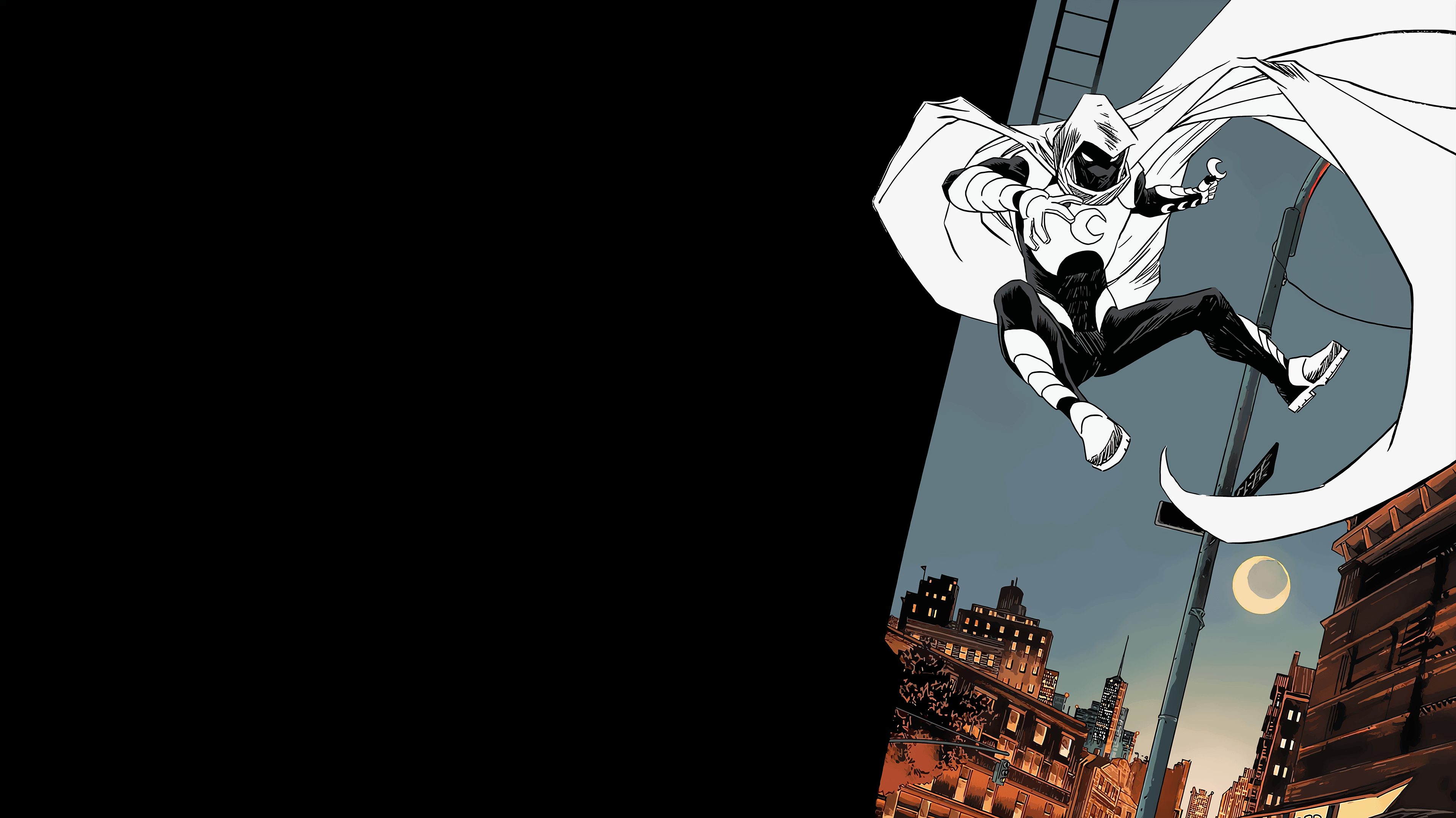 Moon Knight Superhero Digital Art Wallpapers