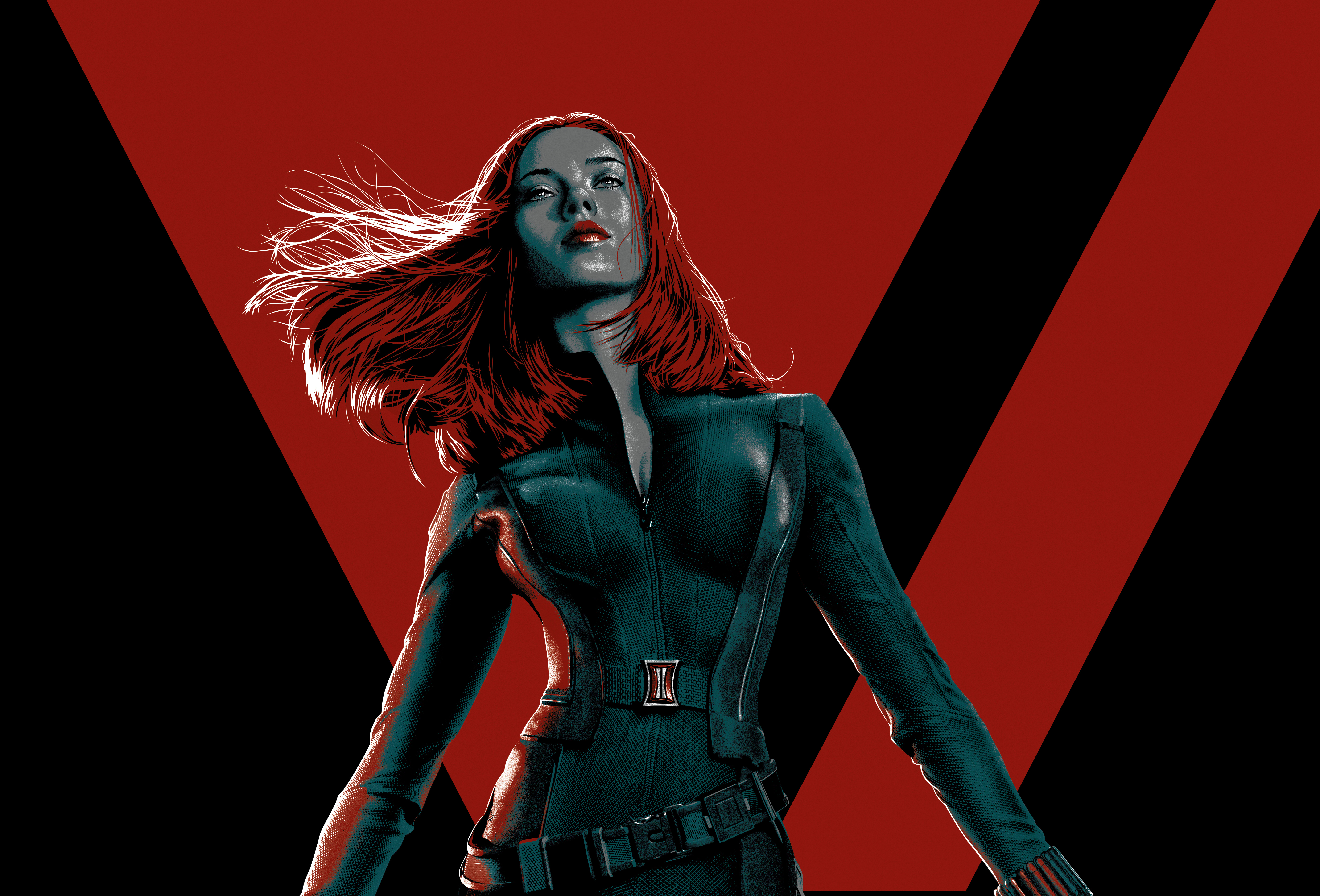 Natasha Romanoff Black Widow Art Wallpapers