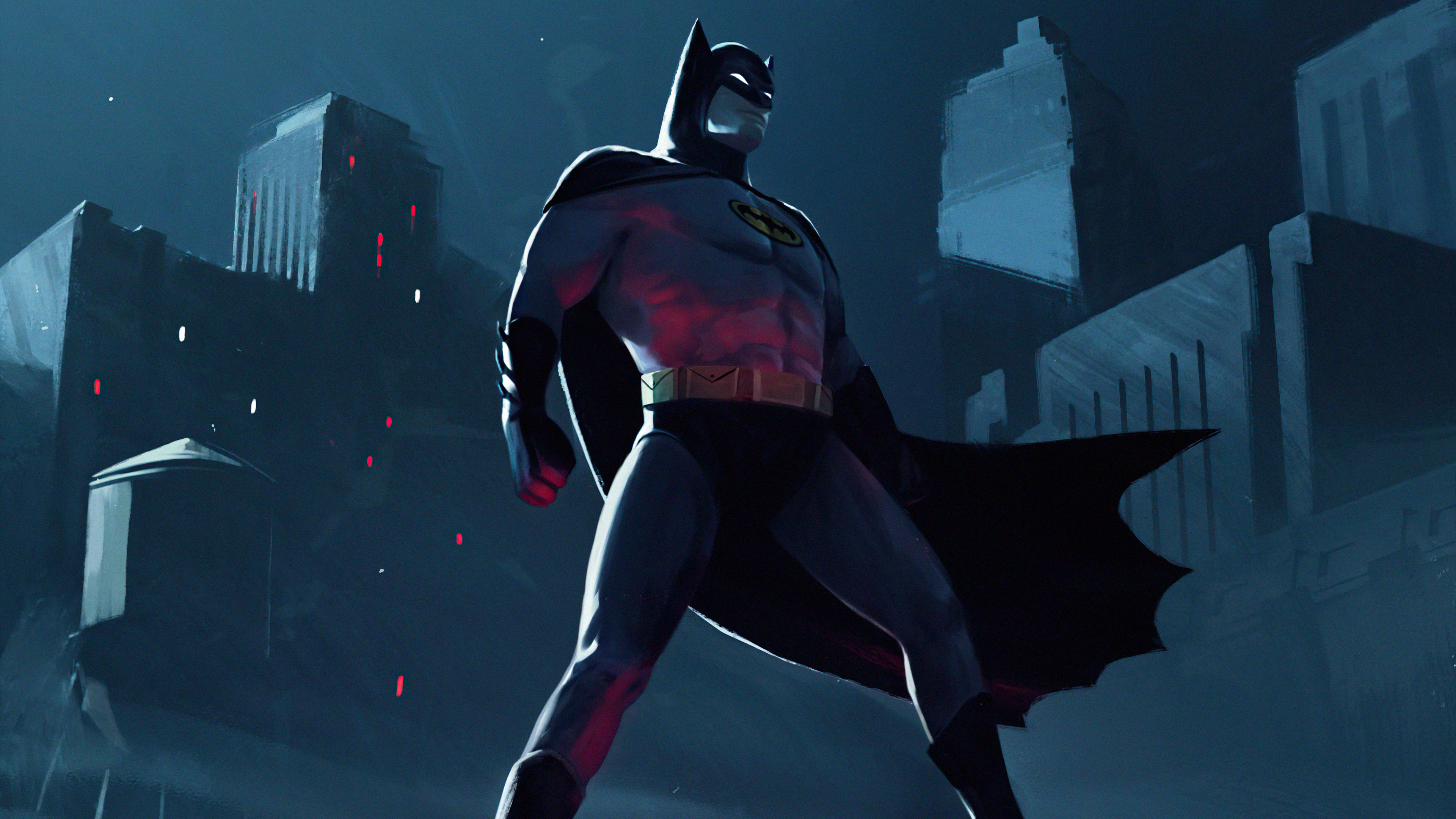 New Batman 4K Illustration Wallpapers