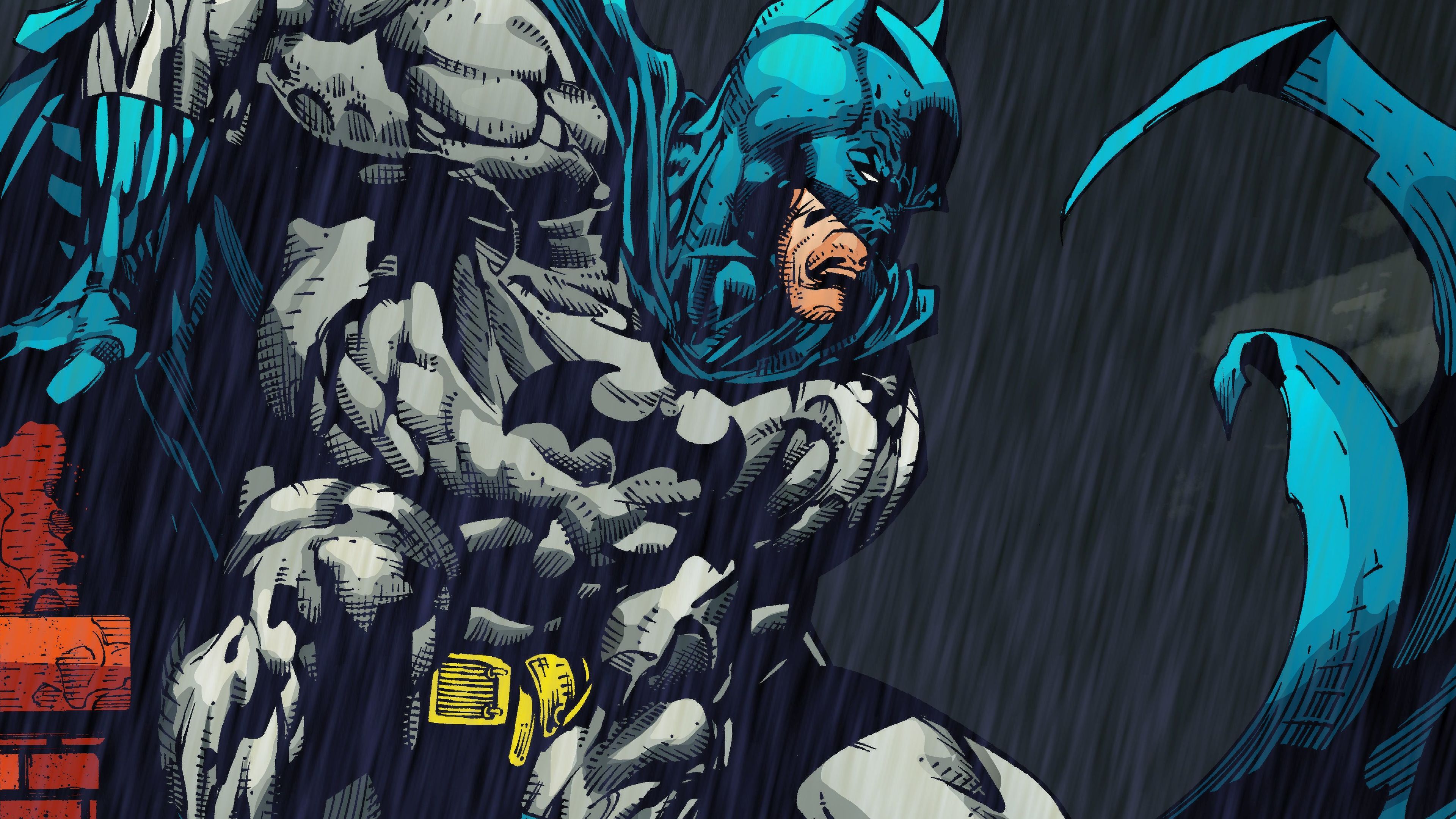 New Batman 4K Illustration Wallpapers