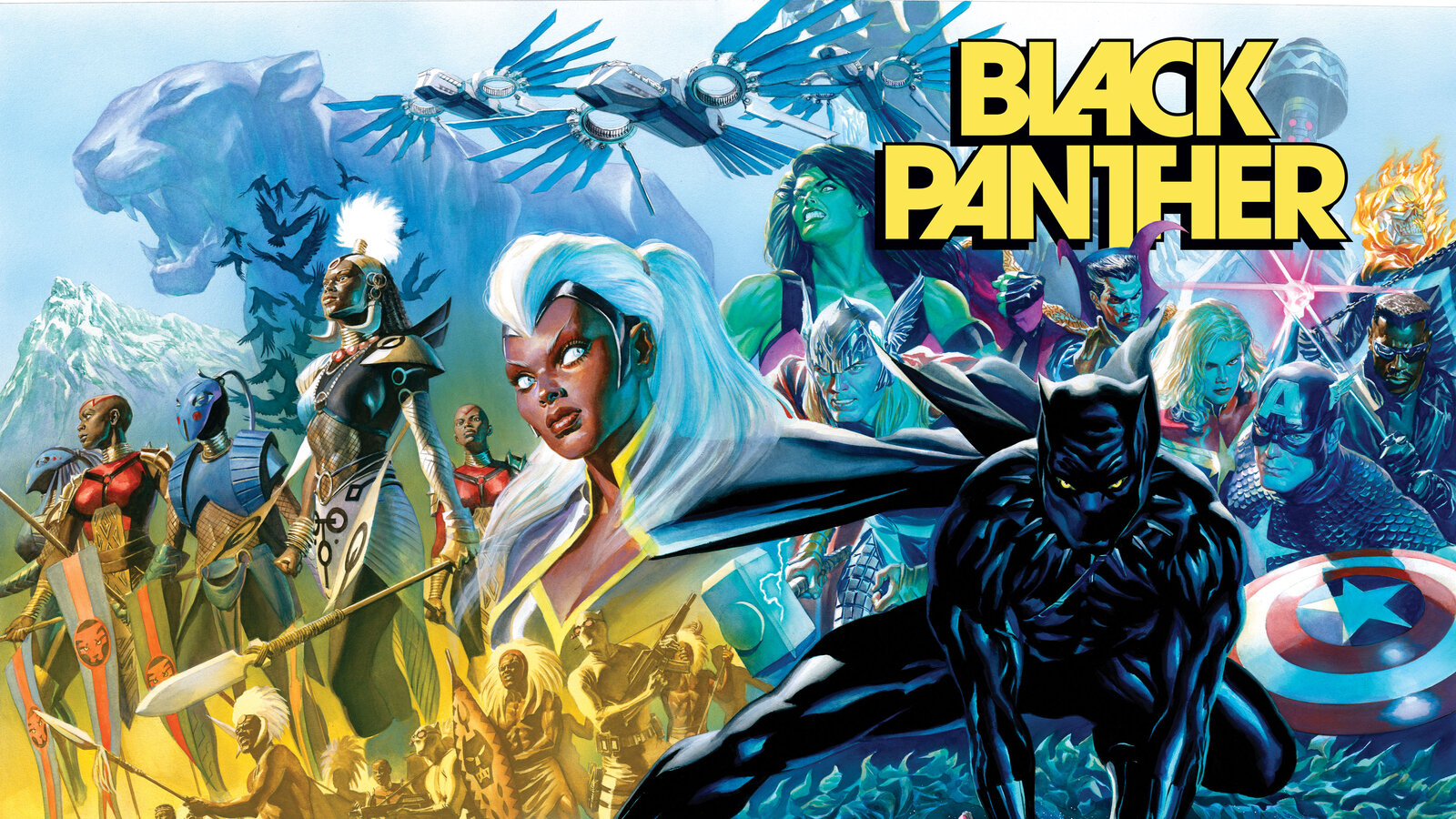 New Black Panther Marvel Comics 2020 Art Wallpapers