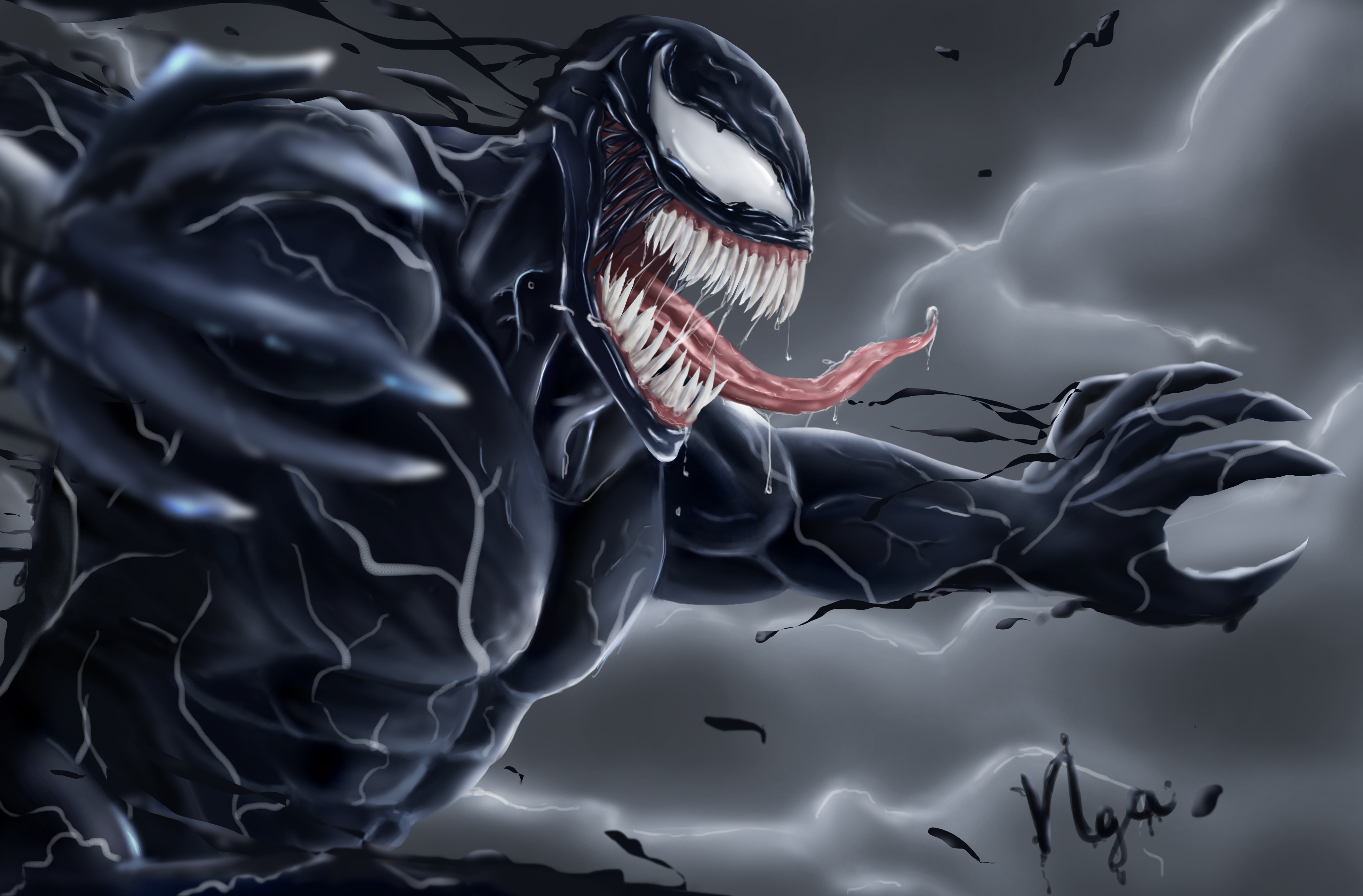 New Venom 2021 Art Wallpapers