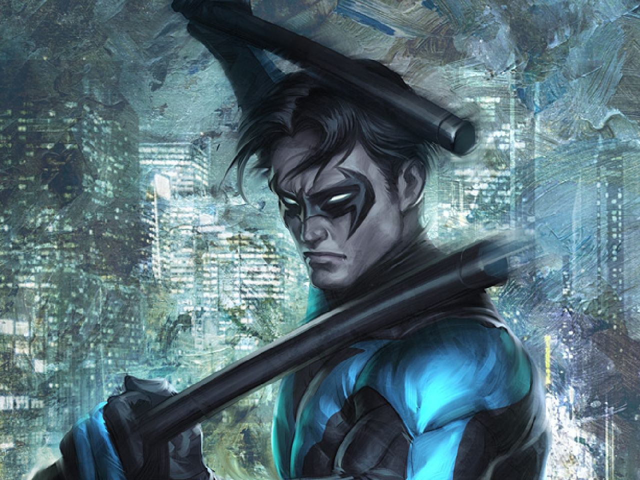 Nightwing Comic Digital Wallpapers