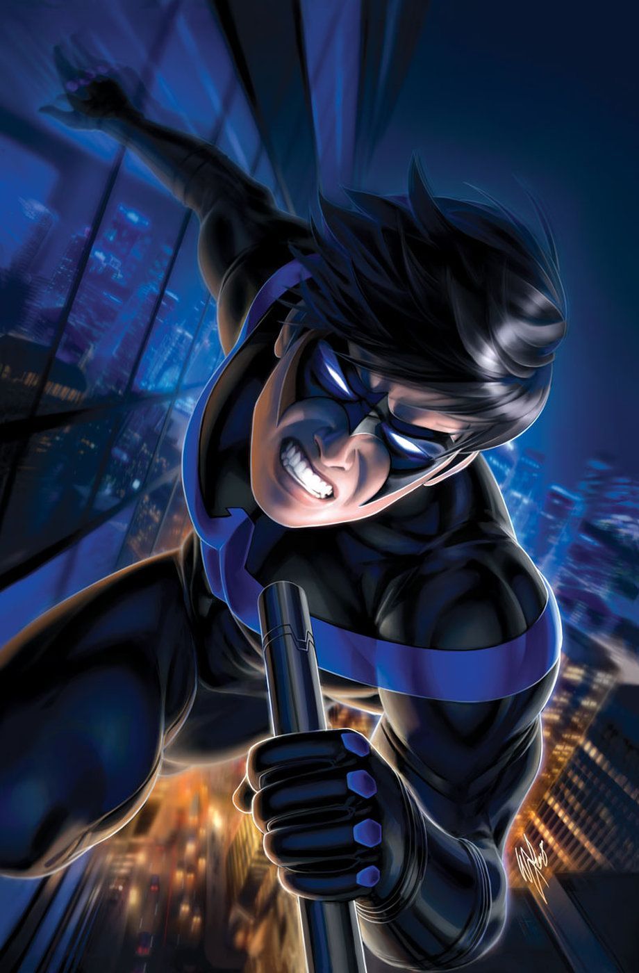 Nightwing Comic Digital Wallpapers