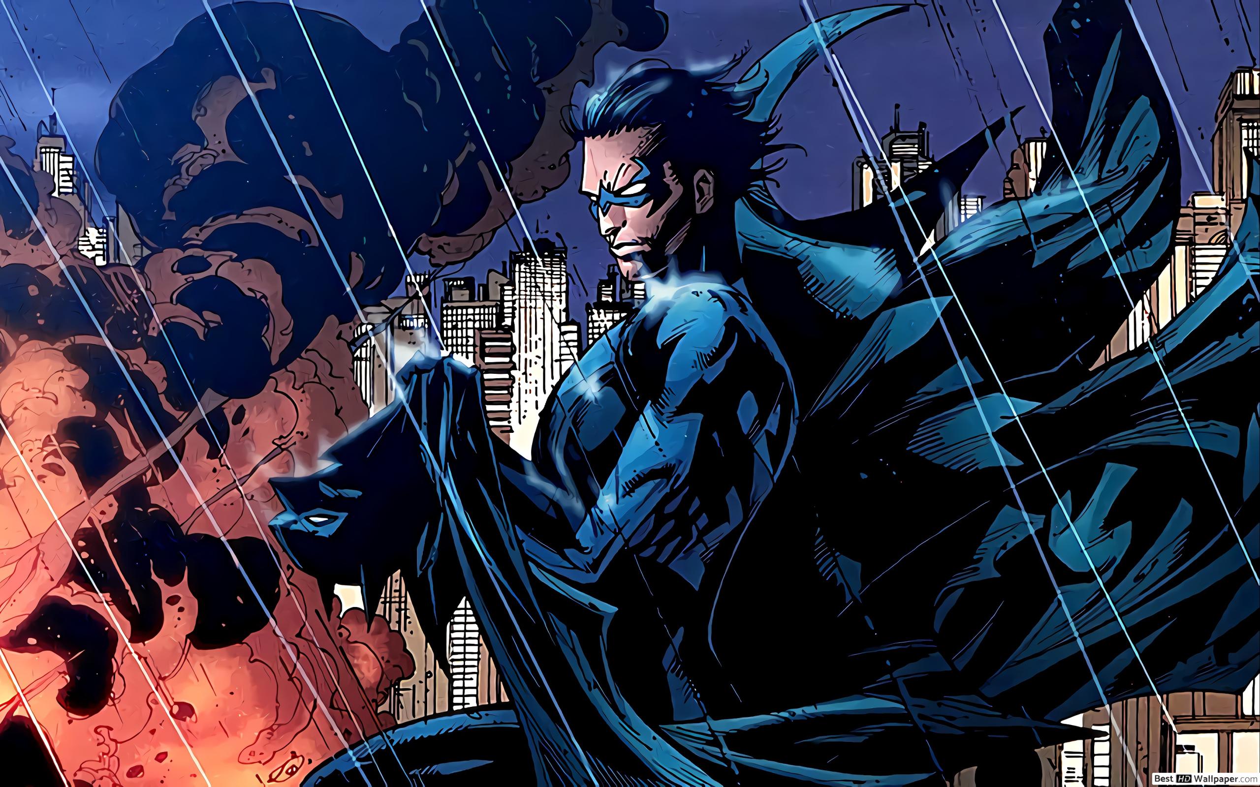 Nightwing Comic Digital Wallpapers