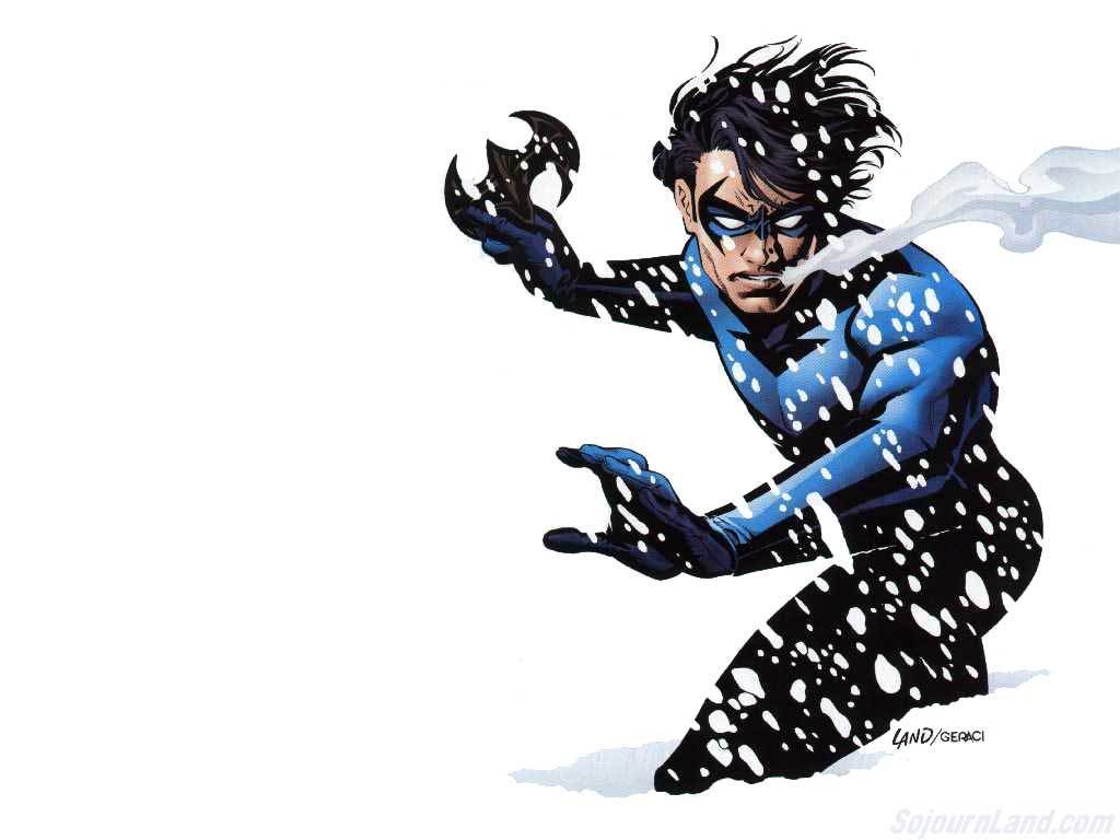 Nightwing Comic Digital Wallpapers