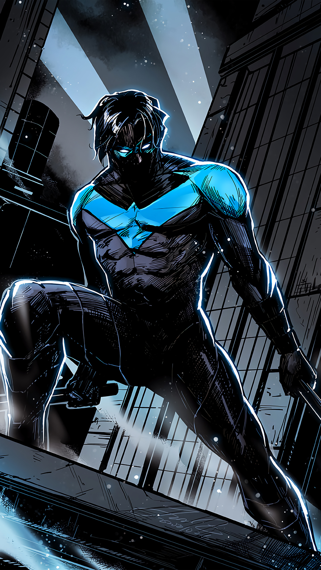 Nightwing Comic Digital Wallpapers