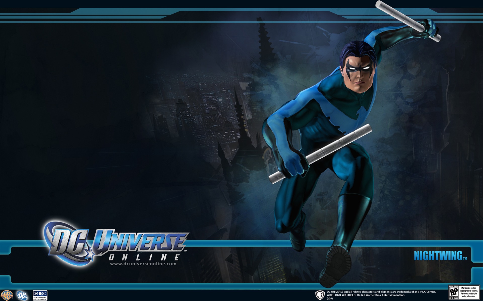 Nightwing Comic Digital Wallpapers