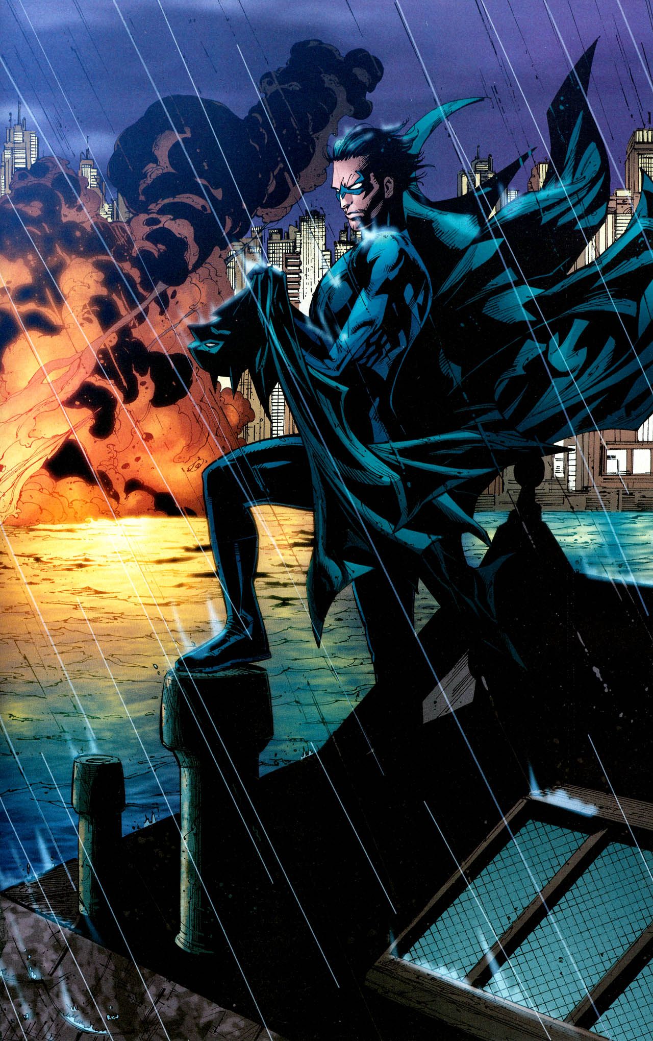 Nightwing Comic Digital Wallpapers