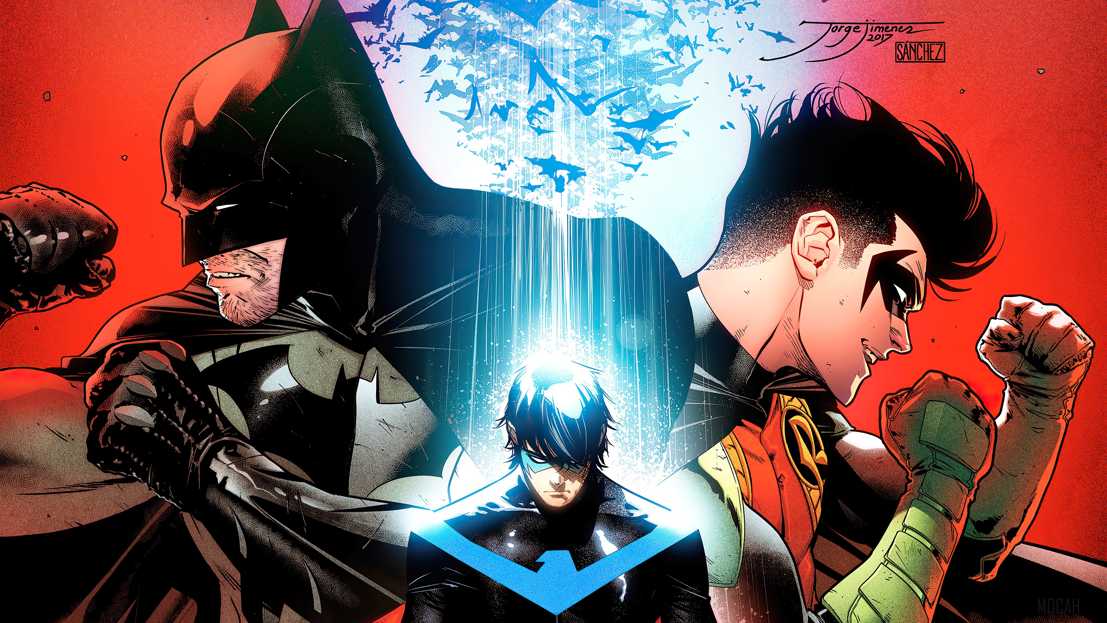 Nightwing Dc Comic Digital 5K Wallpapers