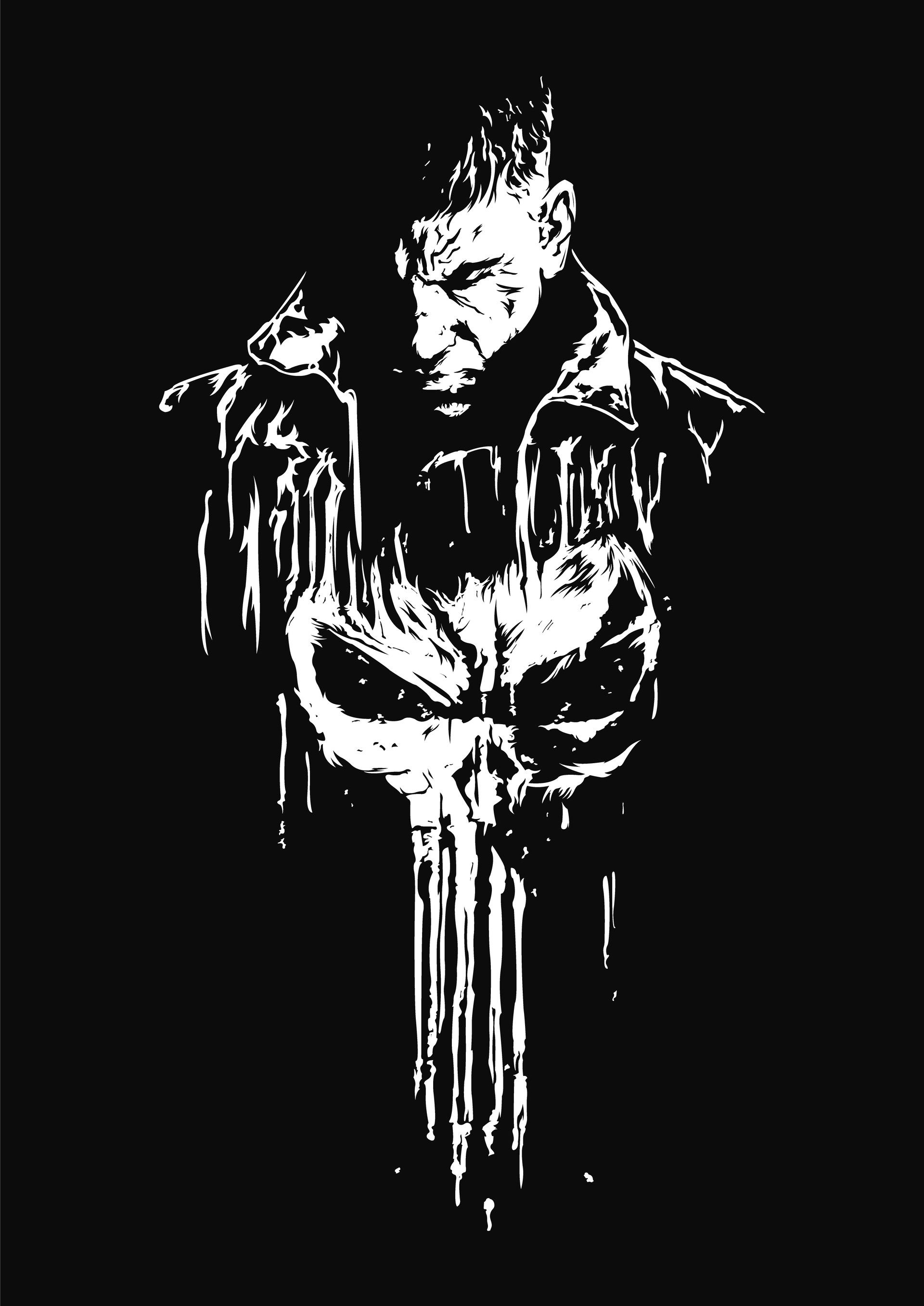 Punisher 4K Art Wallpapers