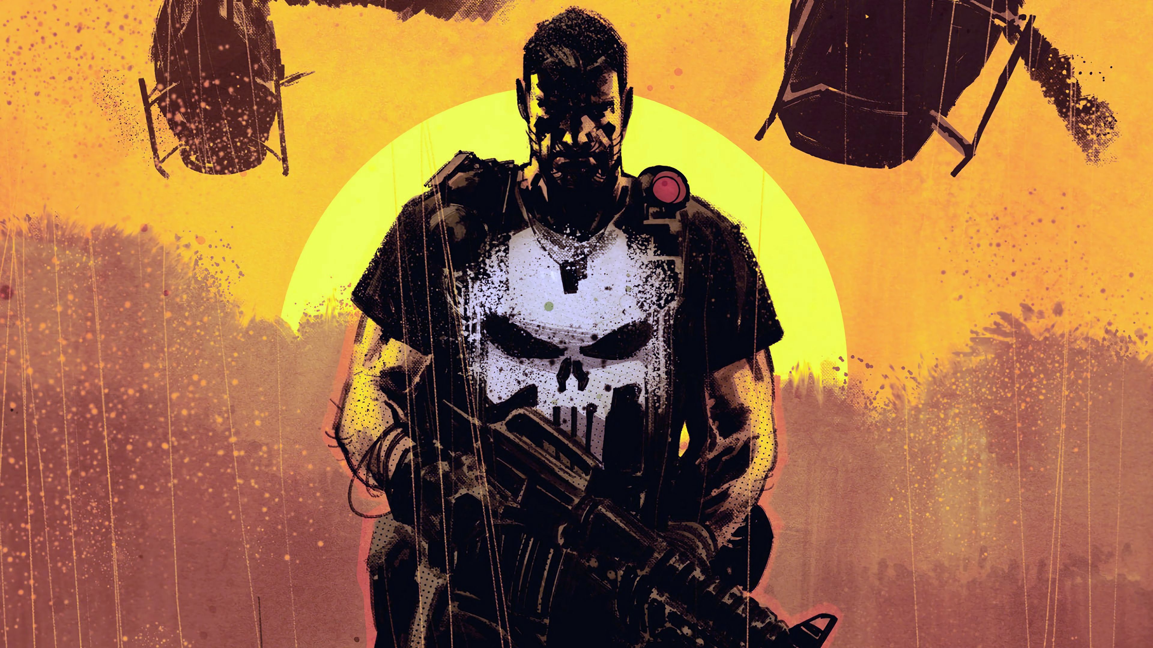 Punisher Comic Art Wallpapers