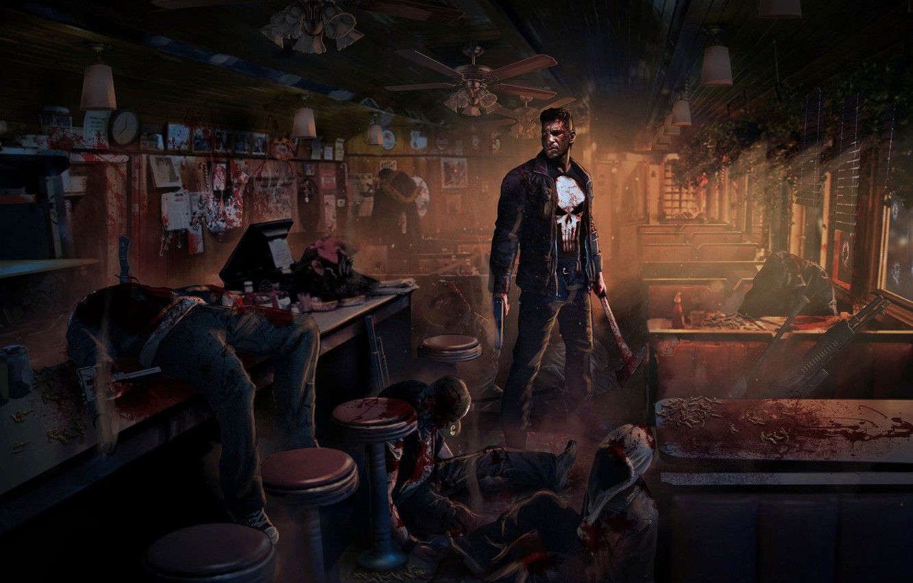 Punisher Comic Art Wallpapers