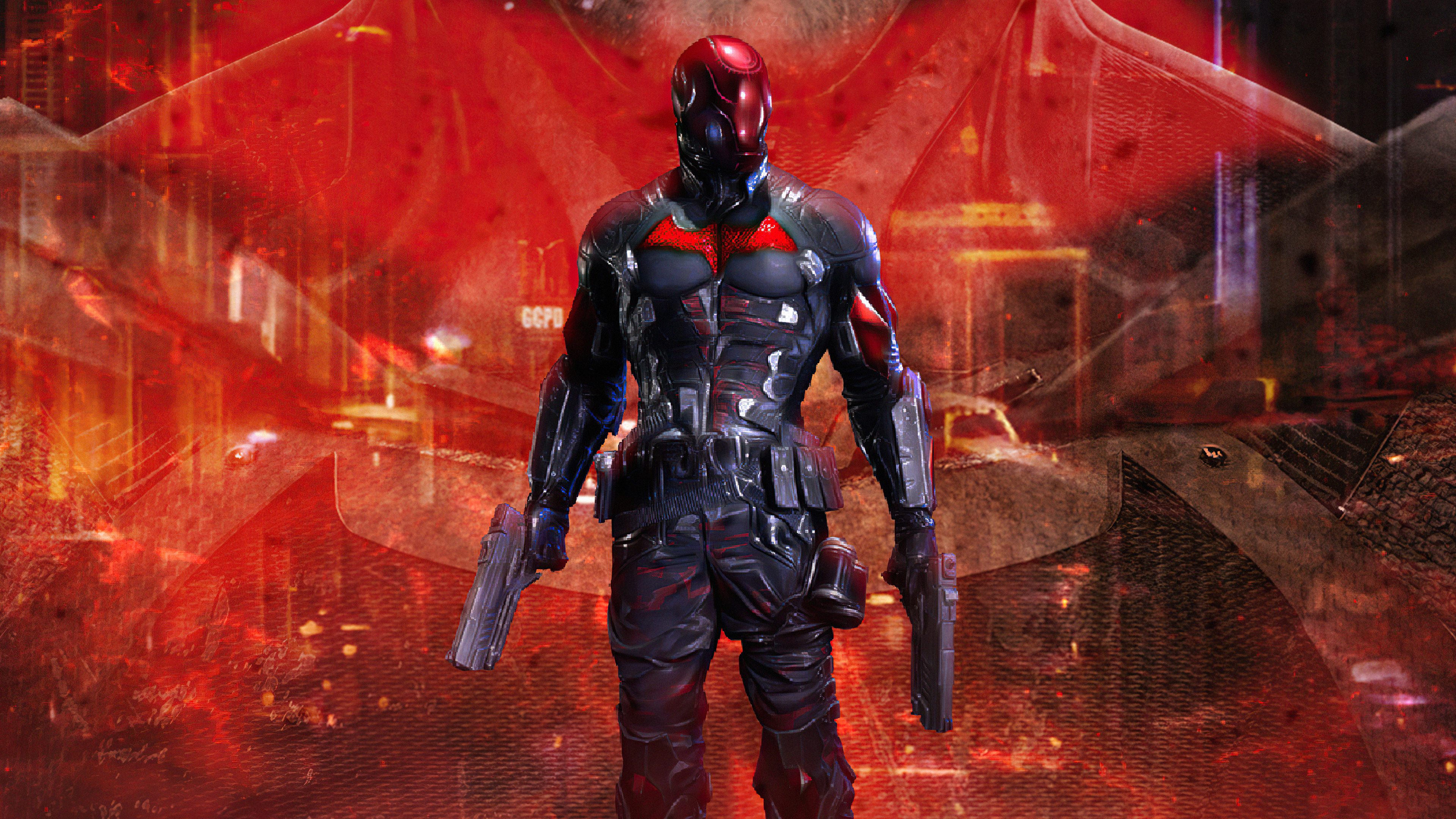 Red Hood 4K Dcart 2021 Wallpapers