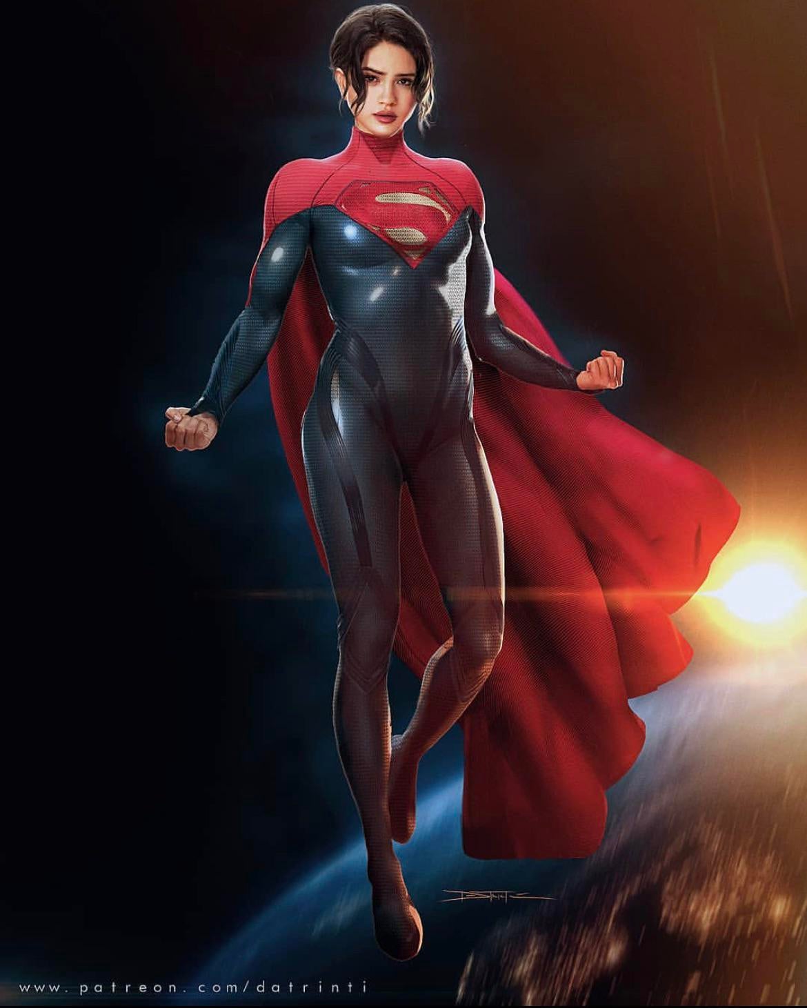 Sasha Calle Supergirl Fanart Wallpapers