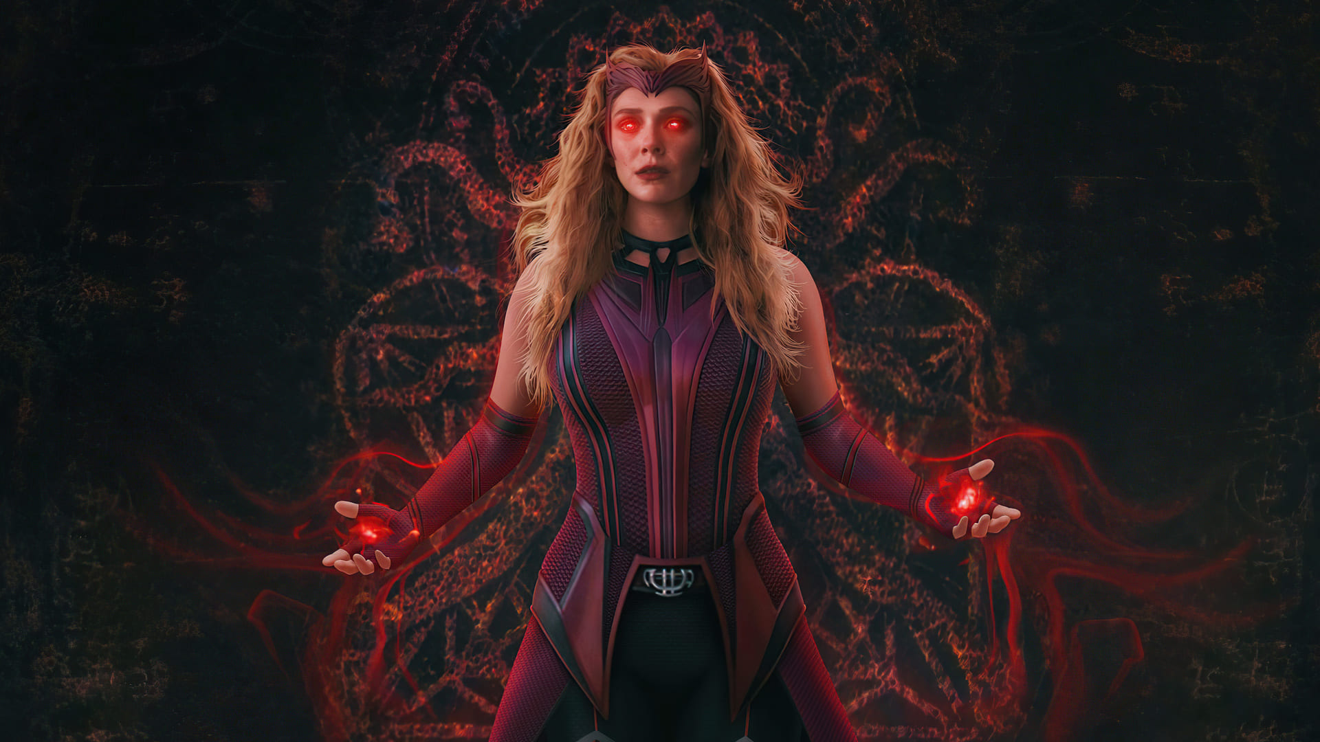 Scarlet Witch 4K Art Wallpapers