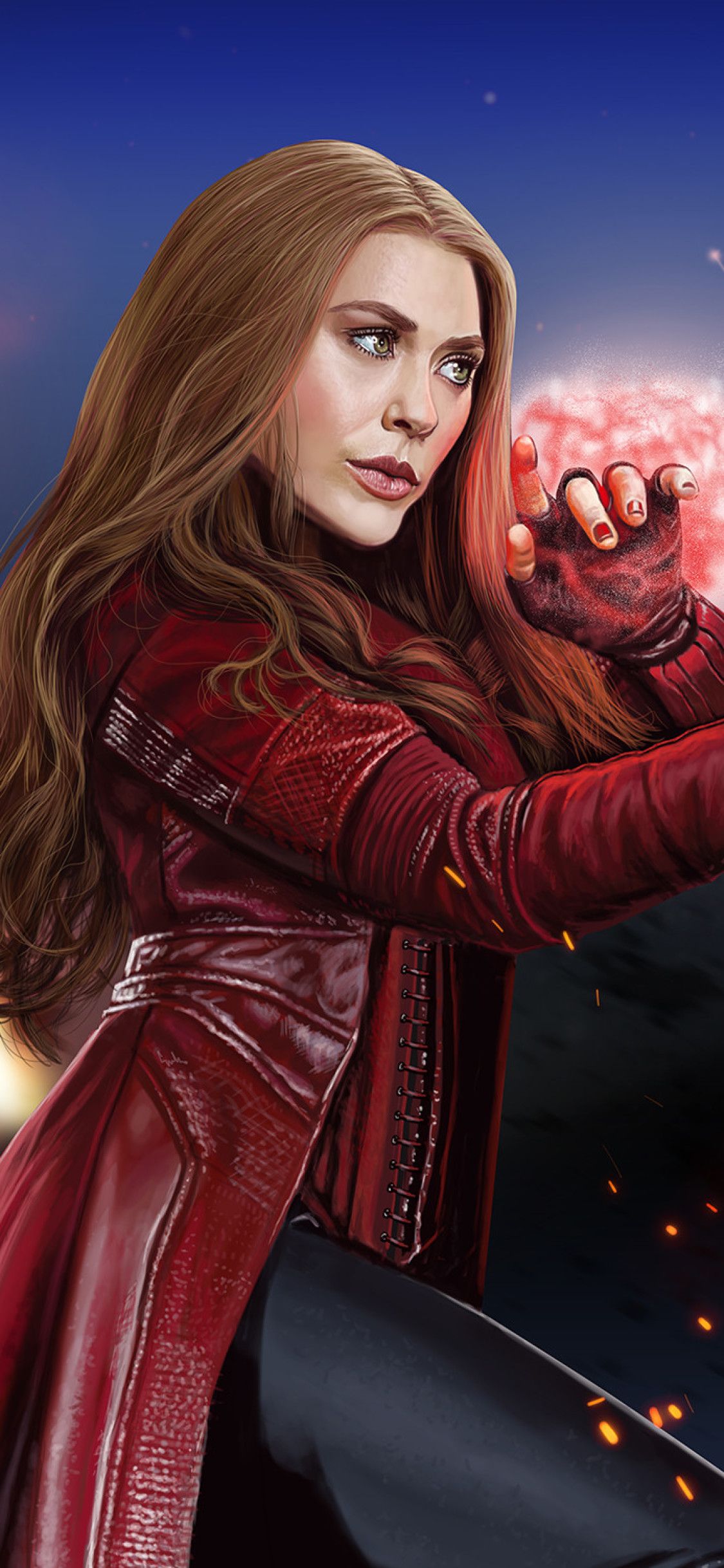 Scarlet Witch 4K Art Wallpapers