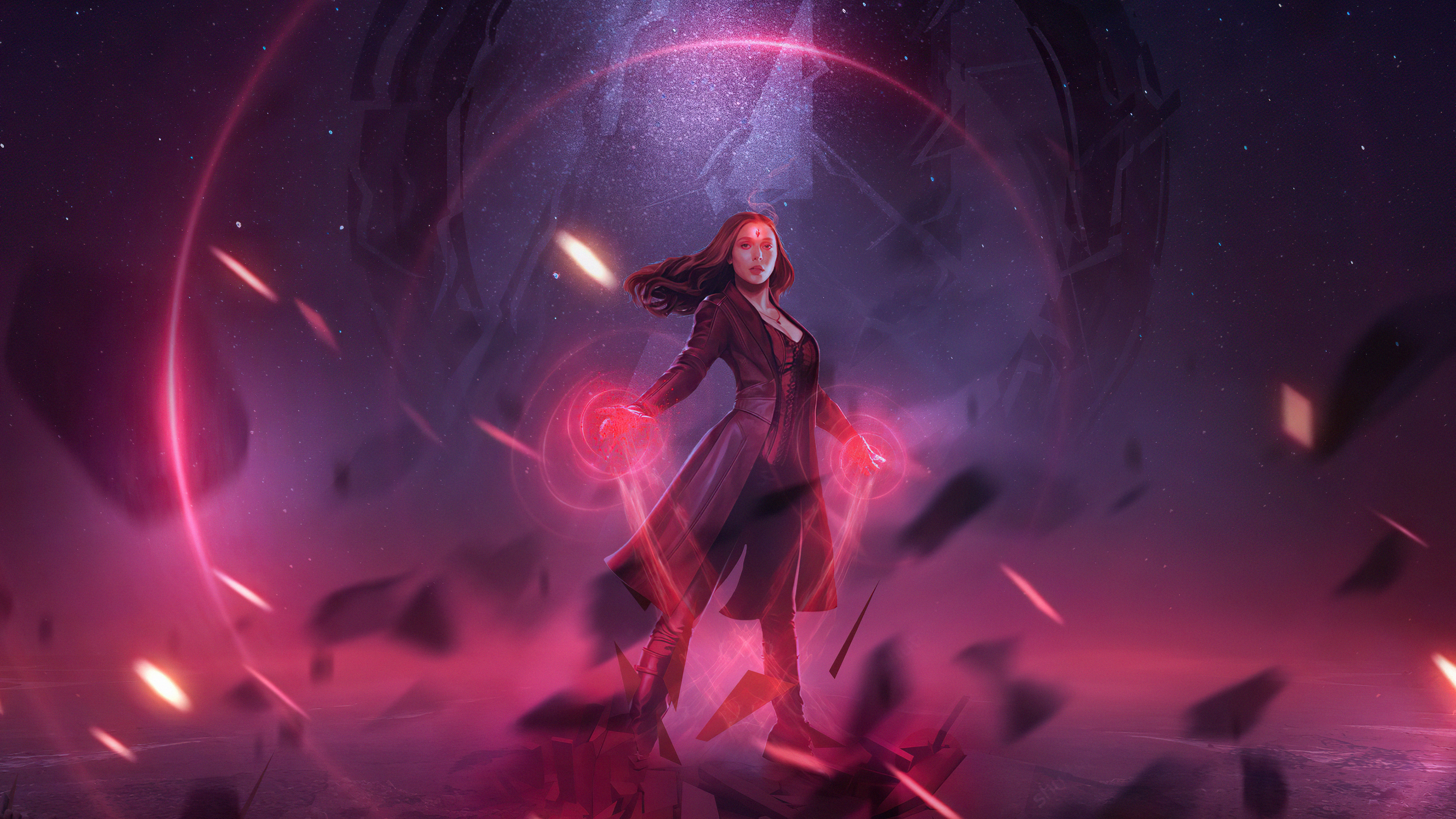 Scarlet Witch Cool Wandavision Wallpapers