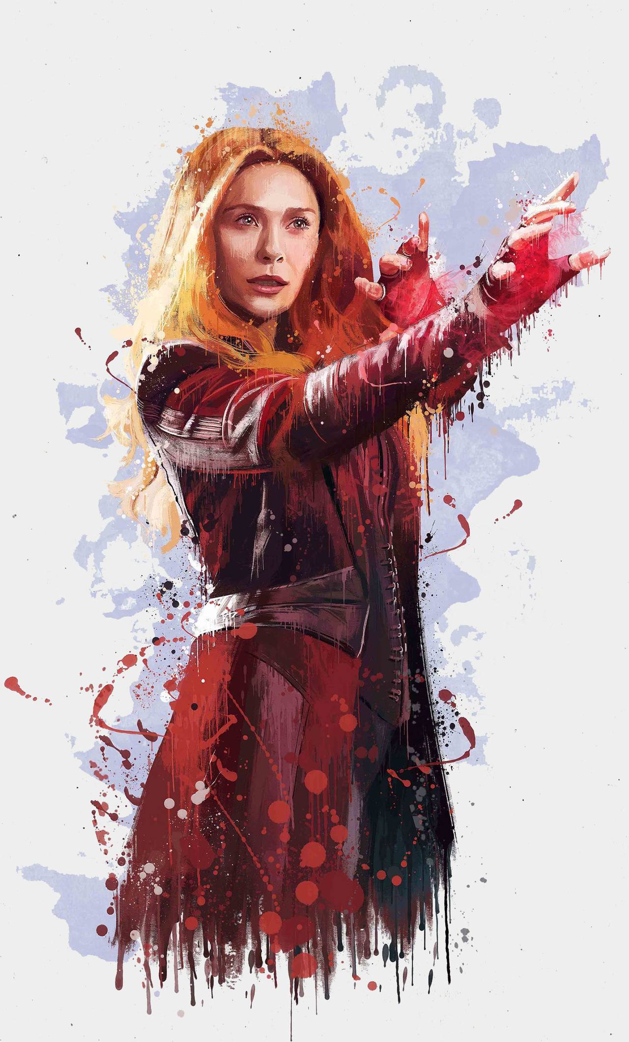 Scarlet Witch Marvel Cool Art Wallpapers