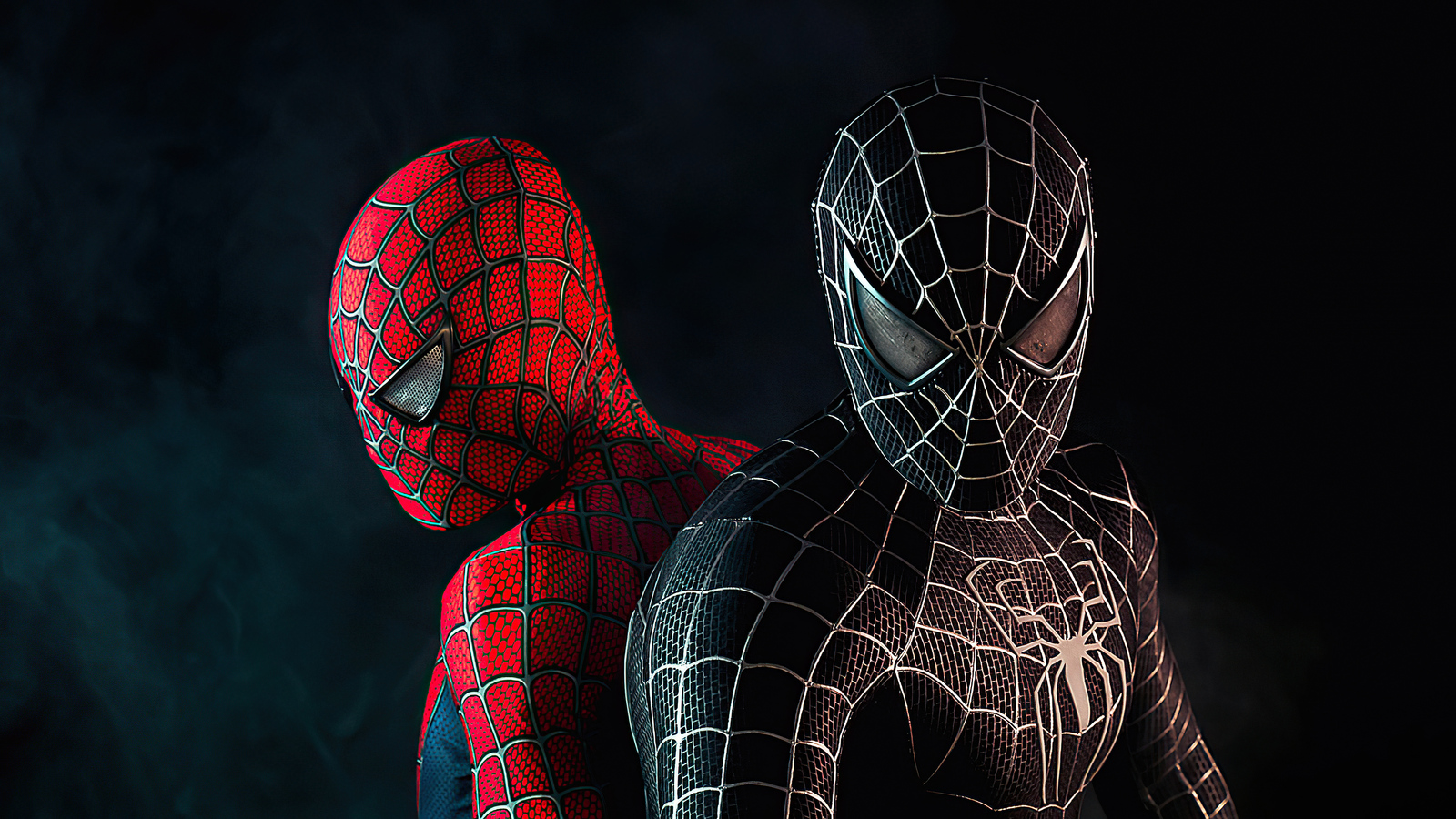 Spider Man Red And Black Suit Art Wallpapers