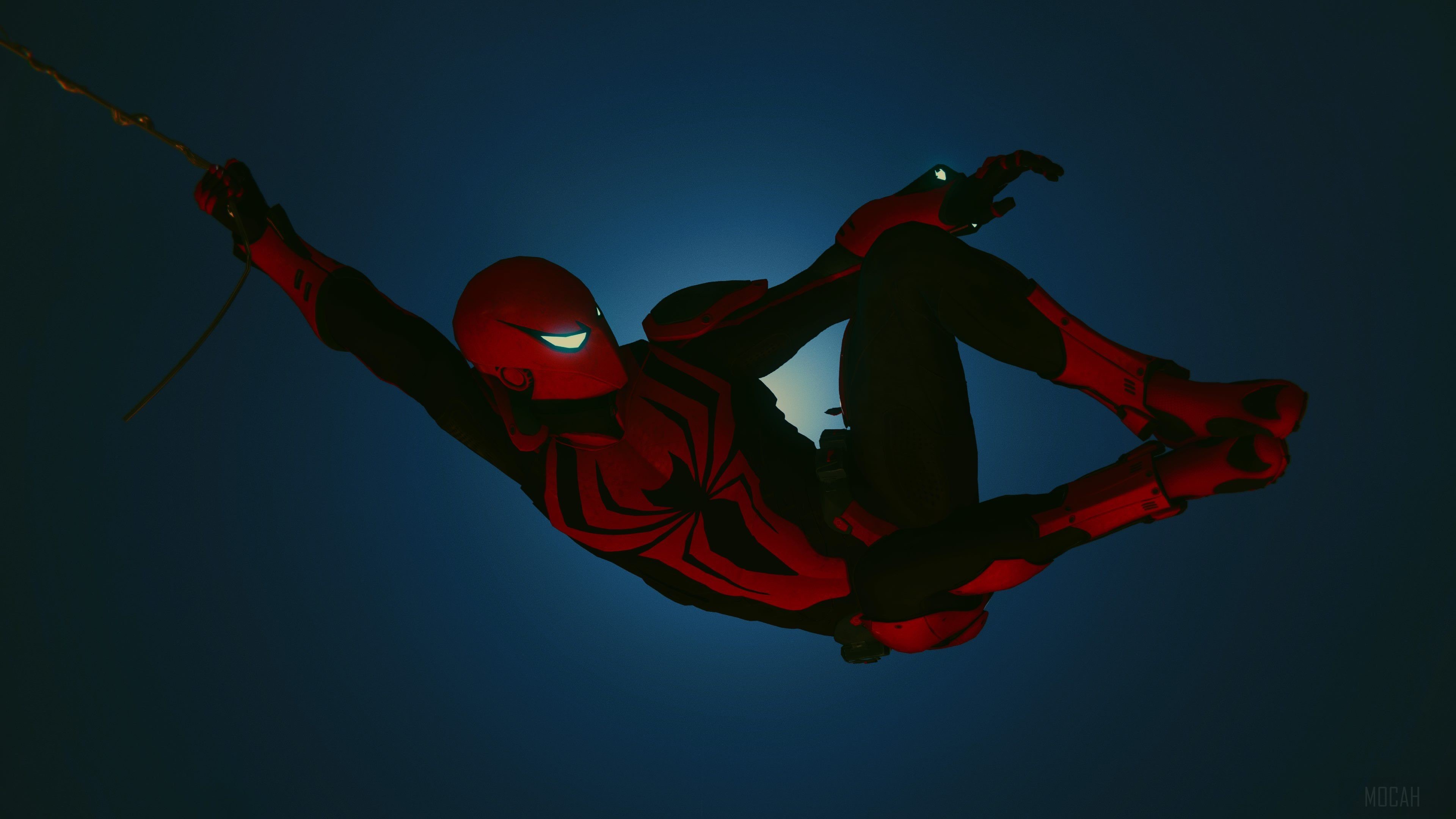 Spider Man Red And Black Suit Art Wallpapers