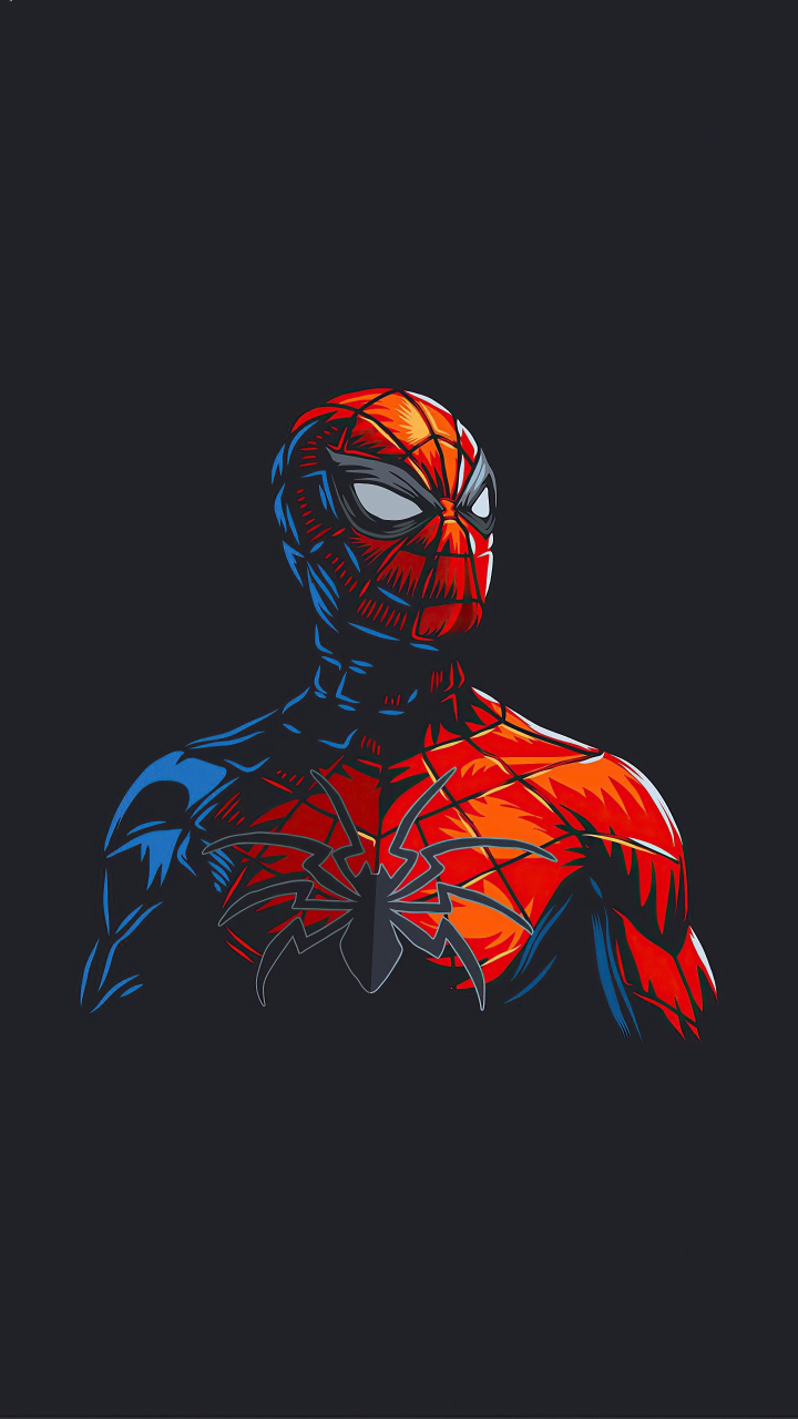 Spider Man Red And Black Suit Art Wallpapers