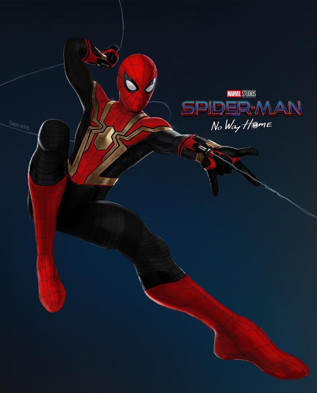 Spider Man Red And Black Suit Art Wallpapers