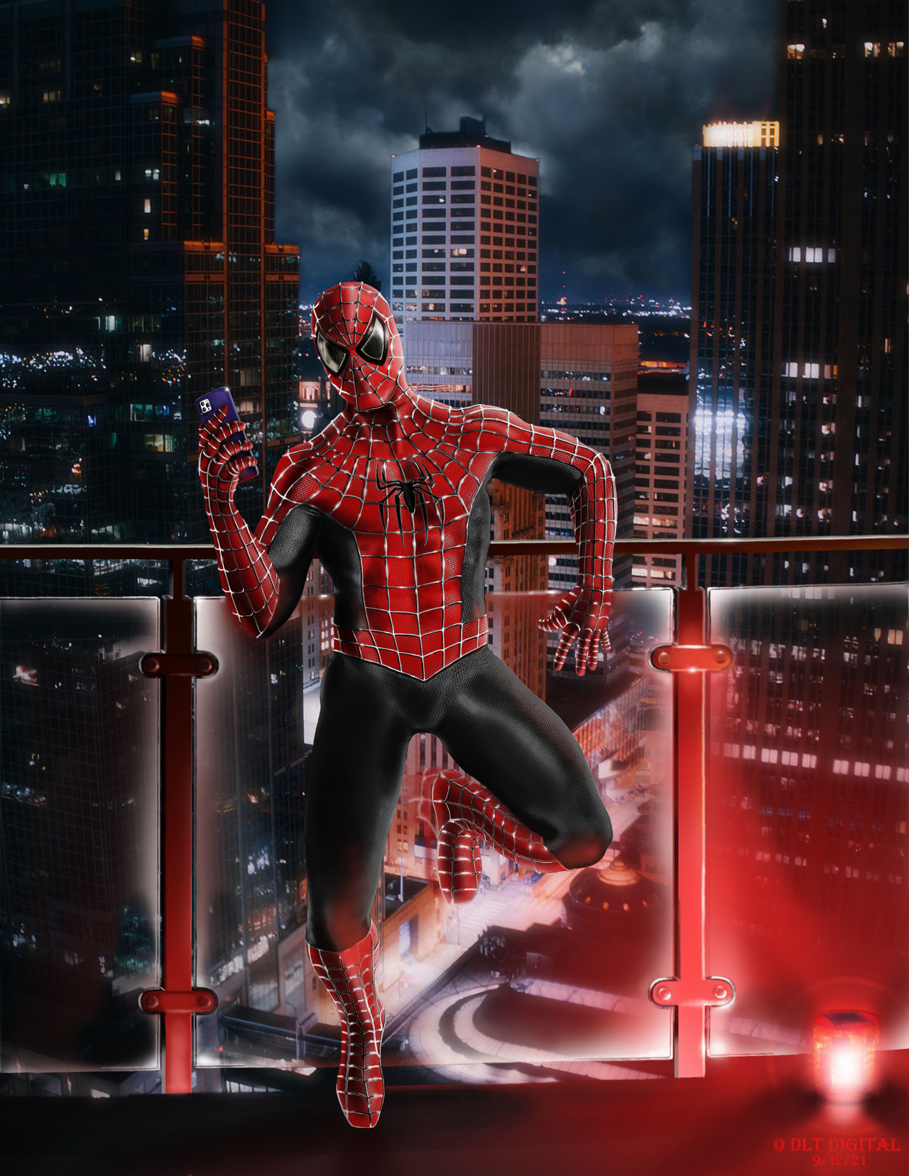 Spider Man Red And Black Suit Art Wallpapers