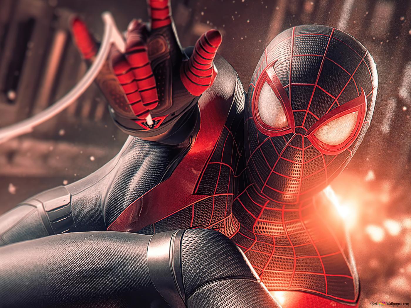 Spider Man Red And Black Suit Art Wallpapers