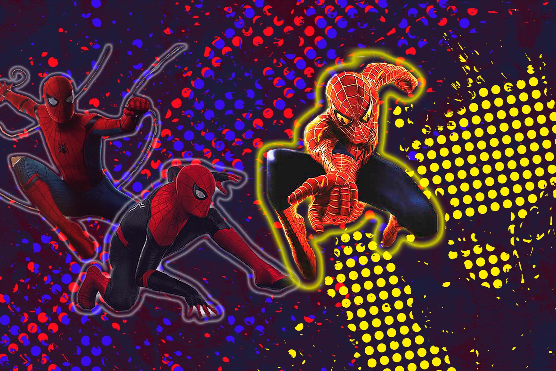 Spider-Man Got Trapped In Web Wallpapers