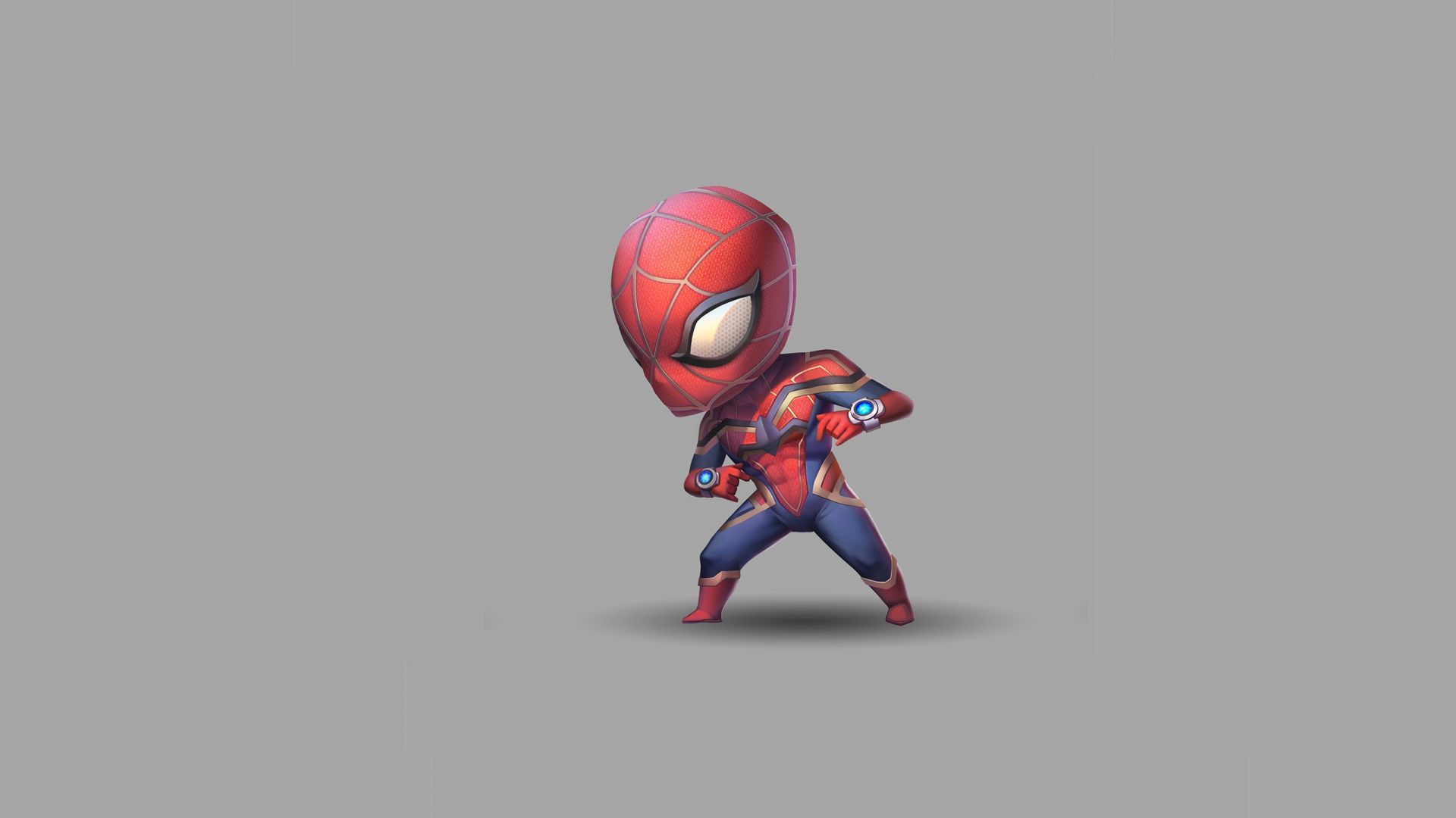 Spider-Man In The Web Digital Art Wallpapers