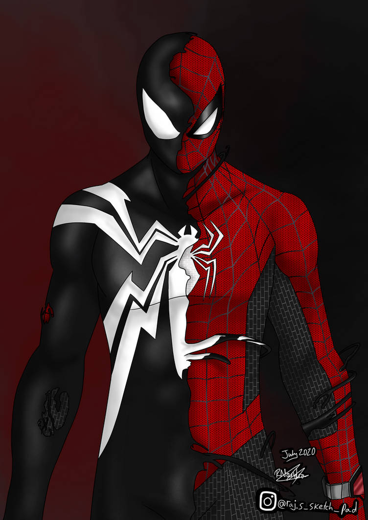 Spider-Man Venom Skin Wallpapers