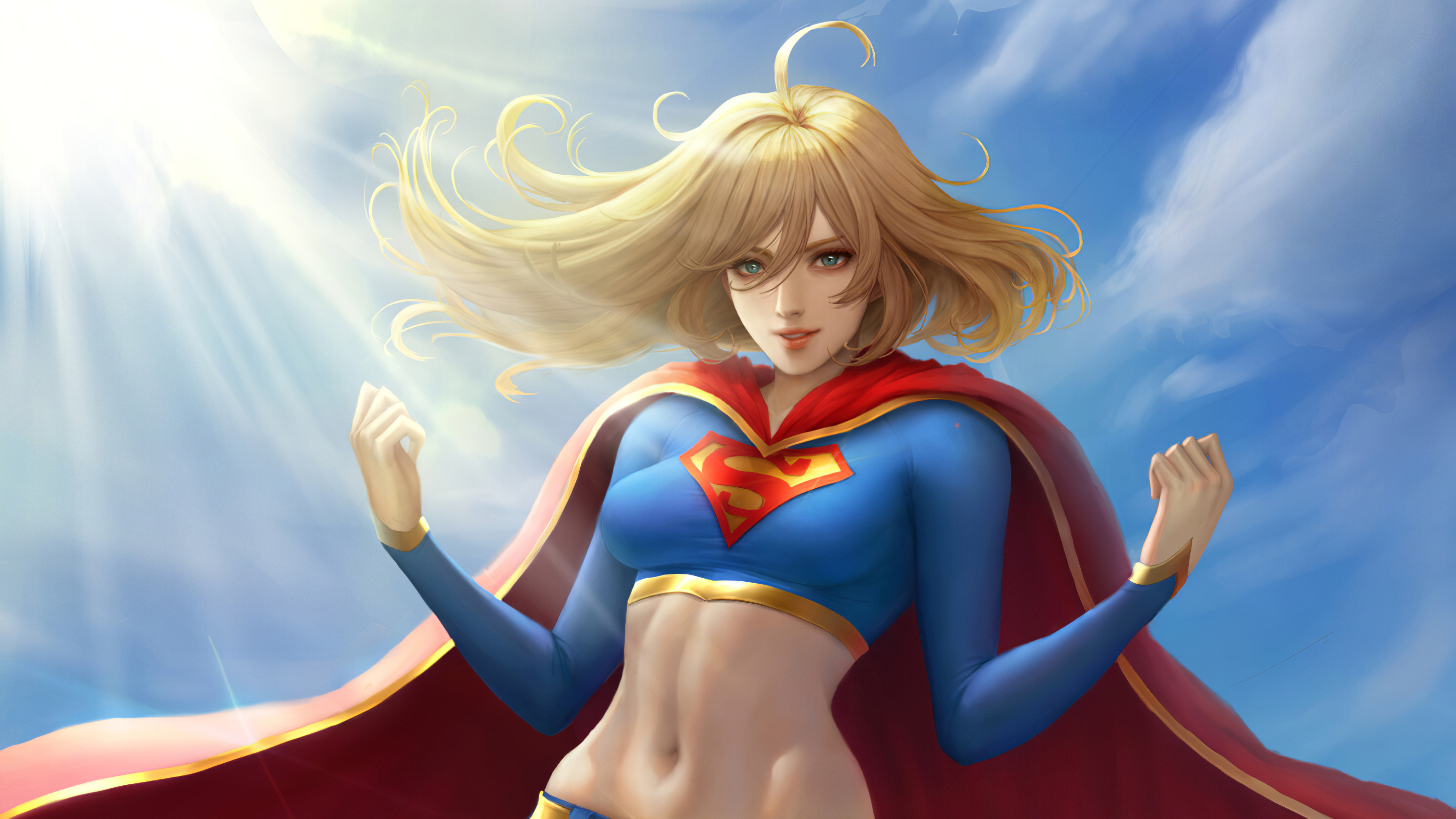 Supergirl 4K Digital Art Wallpapers