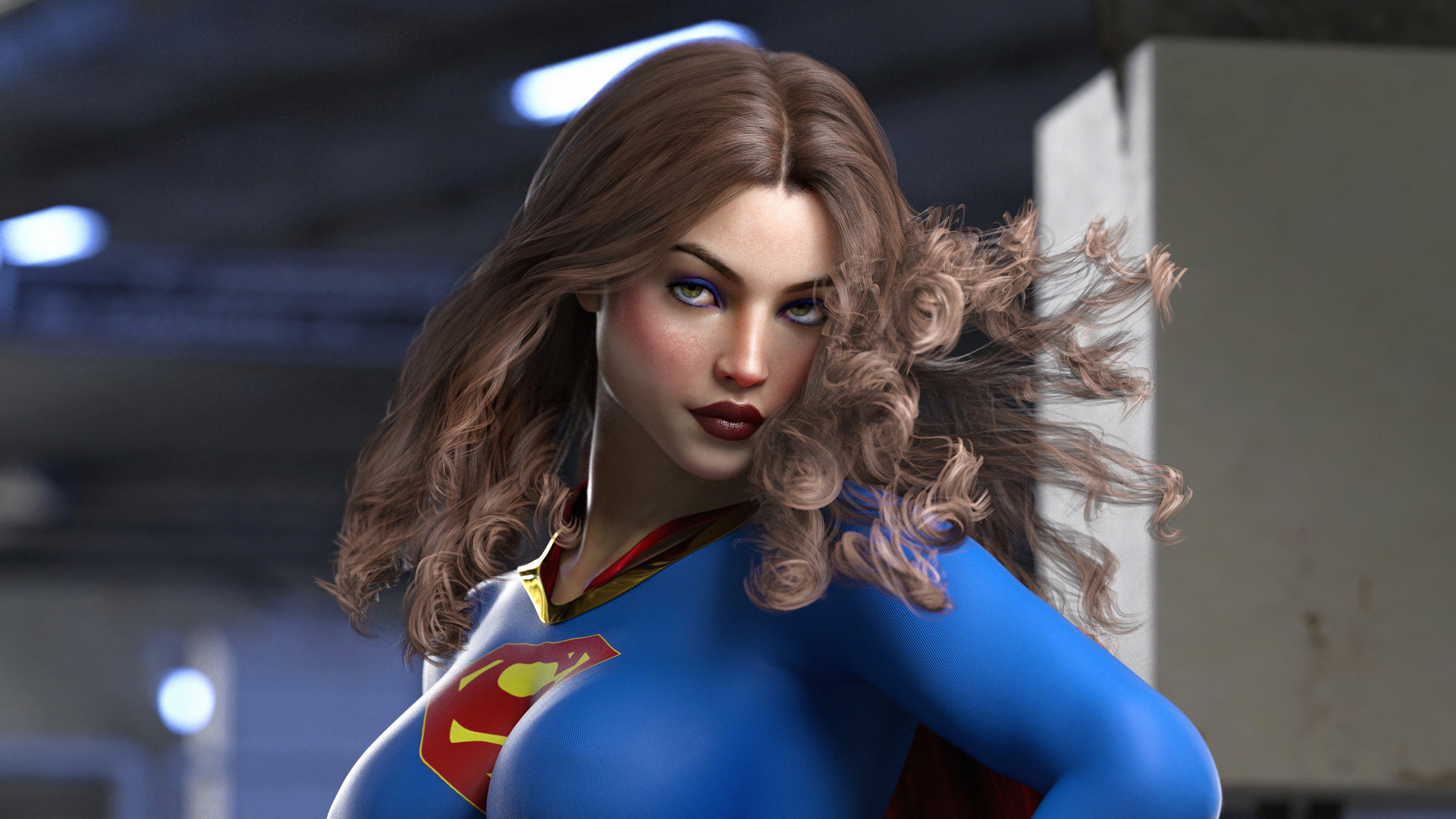 Supergirl 4K Digital Art Wallpapers