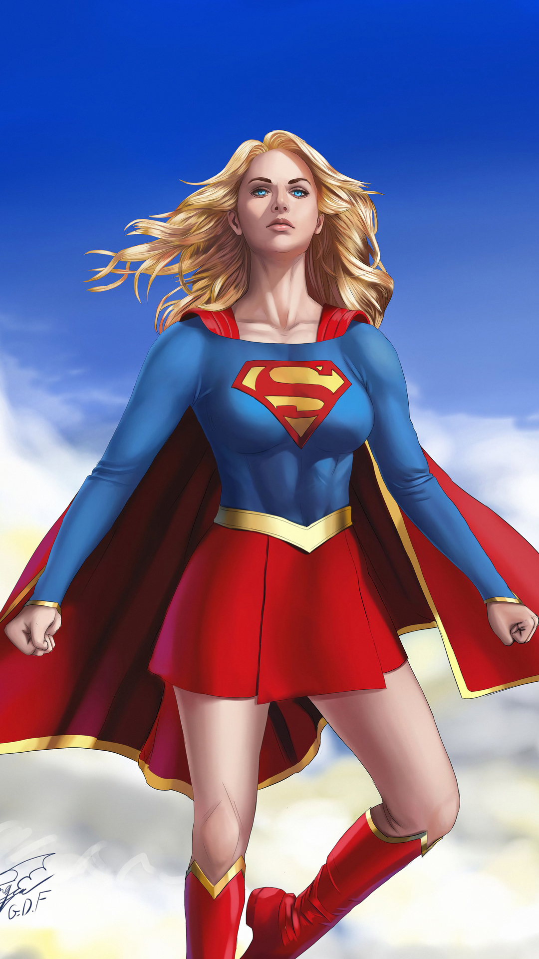 Supergirl 4K Digital Art Wallpapers