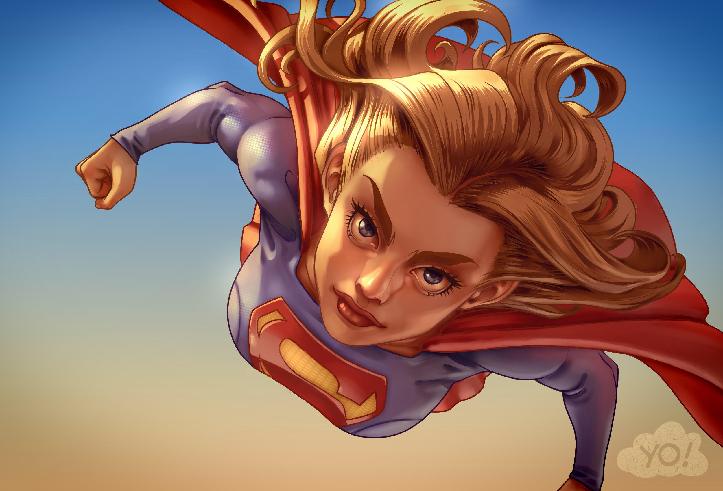 Supergirl 4K Digital Art Wallpapers