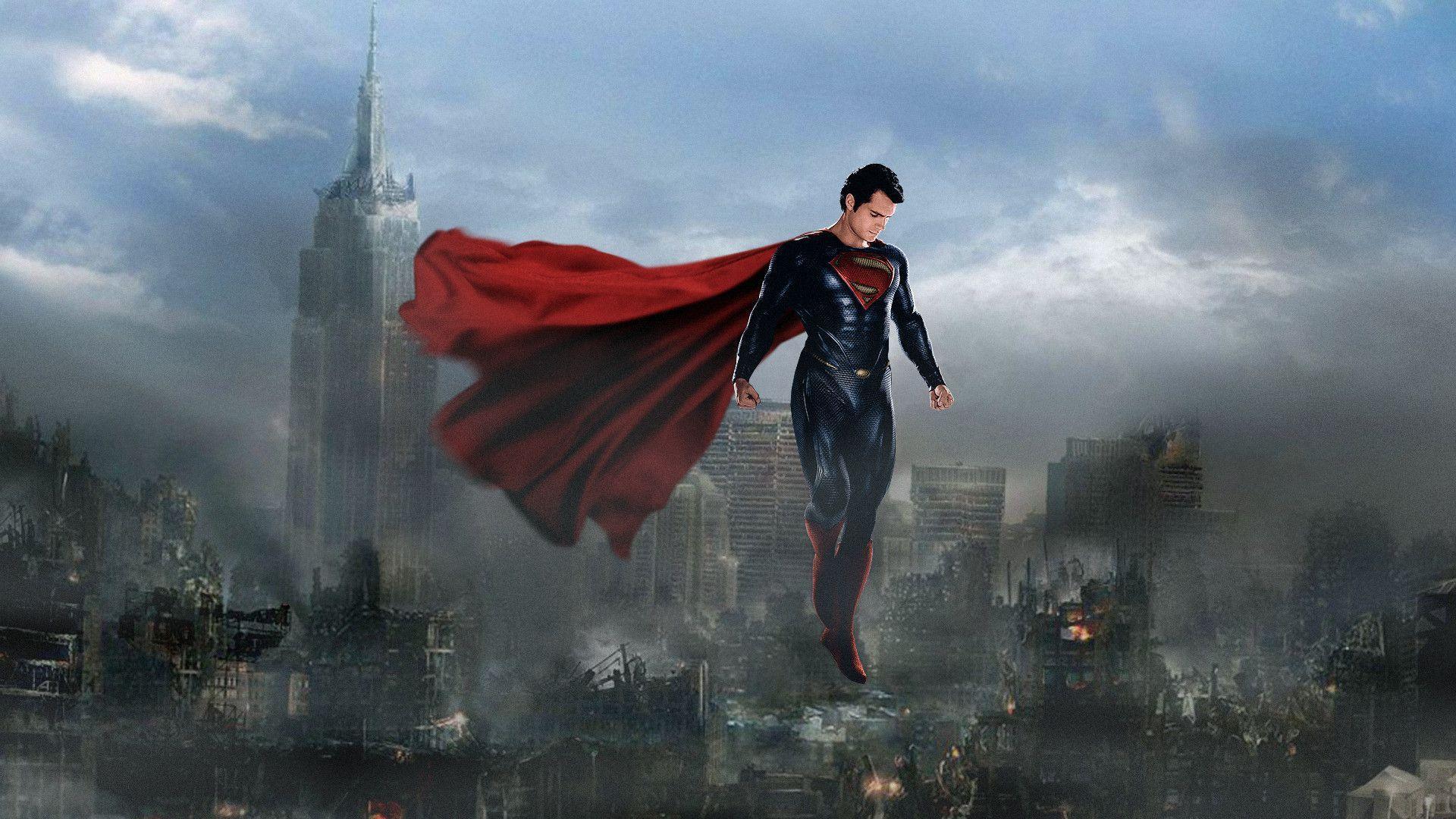 Superman Flying Digital 2020 Wallpapers