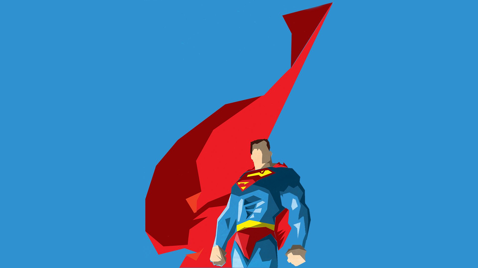 Superman Flying Digital 2020 Wallpapers