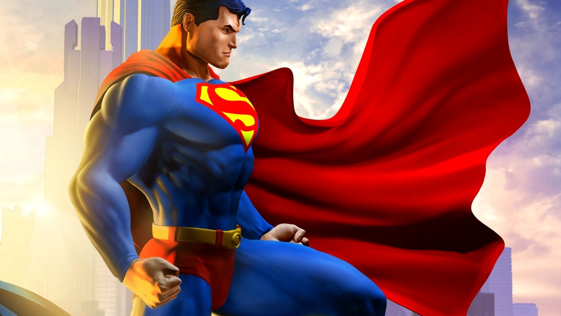 Superman Ready For Fight Wallpapers