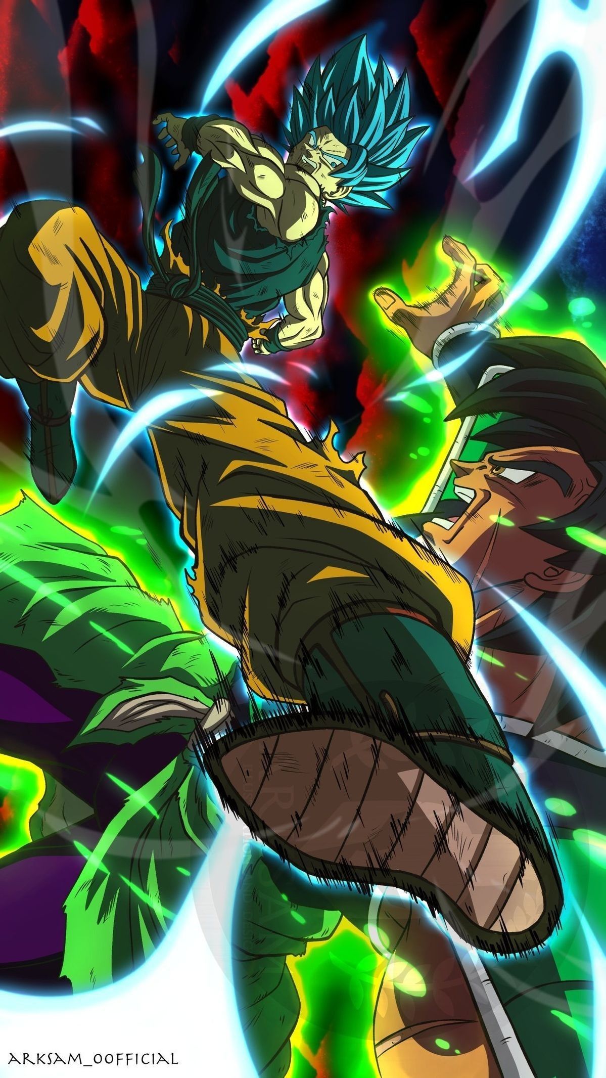 Superman Vs Broly Wallpapers